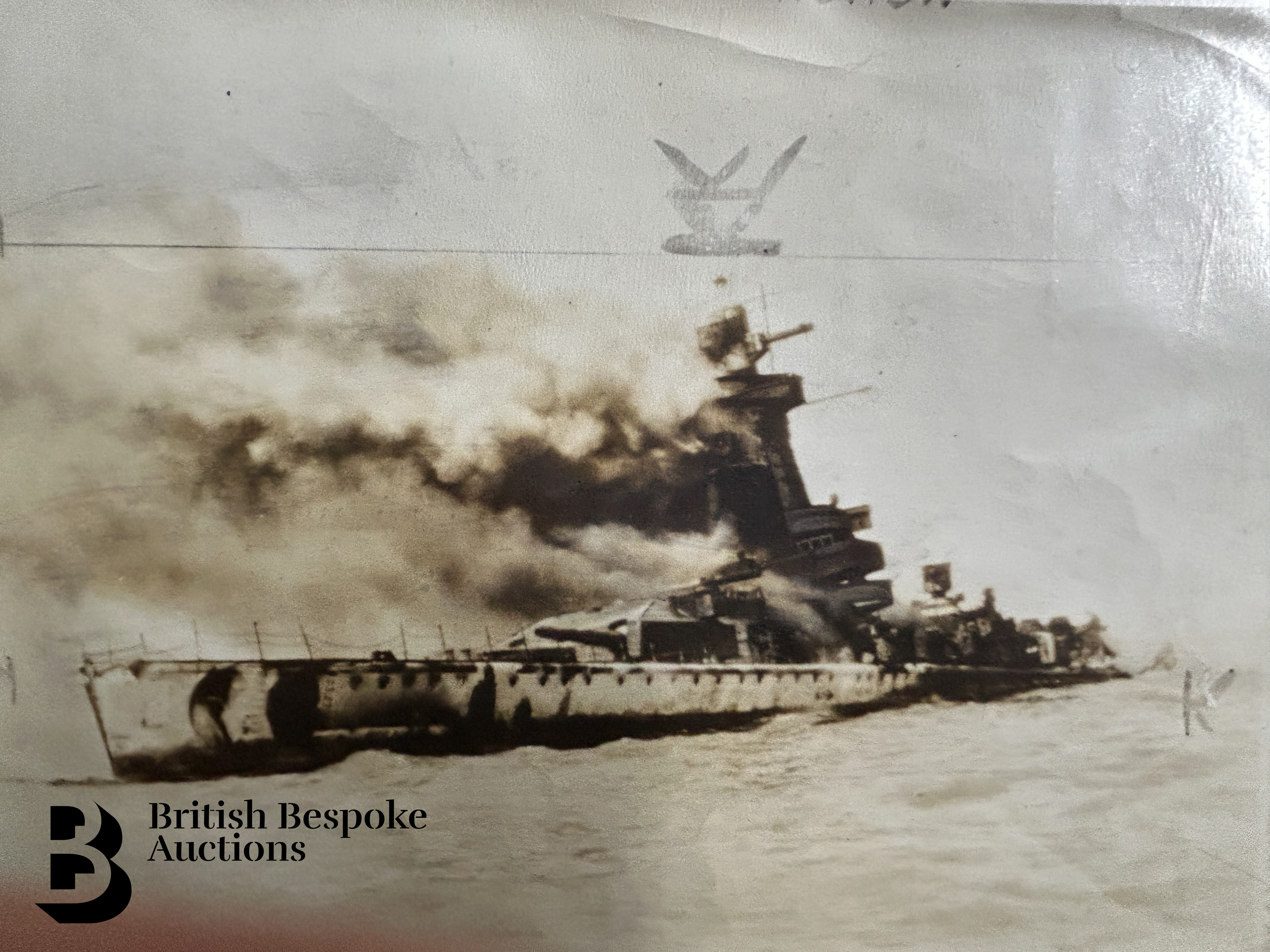 Graf Spee (Pocket Battleship) Interest, incl. Photographs, Documents, Miscellanea - Bild 116 aus 126