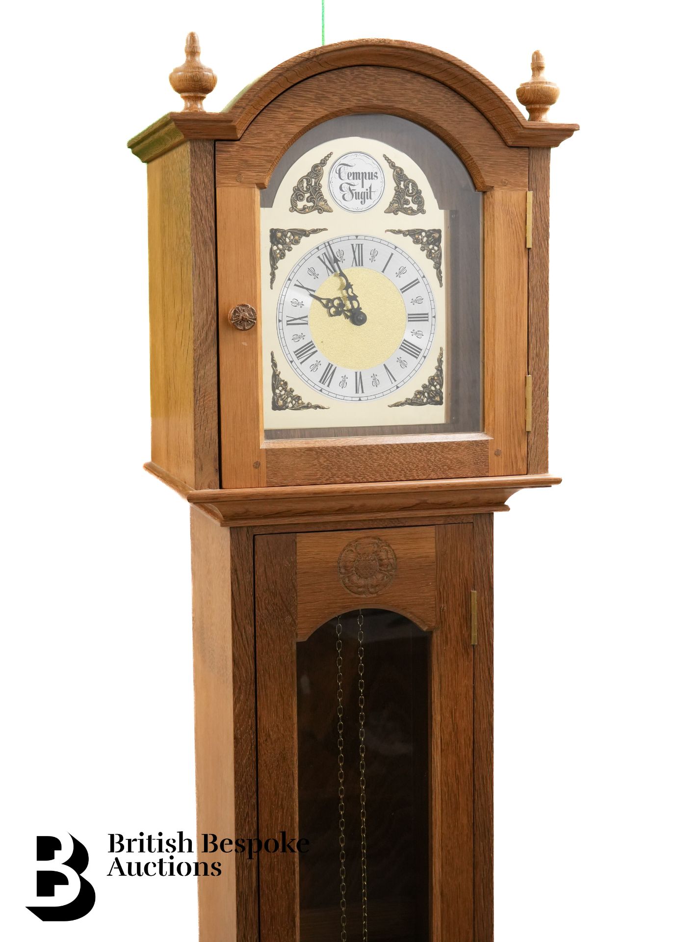 Colin 'Beaverman' Almack Long Case Clock - Bild 3 aus 8