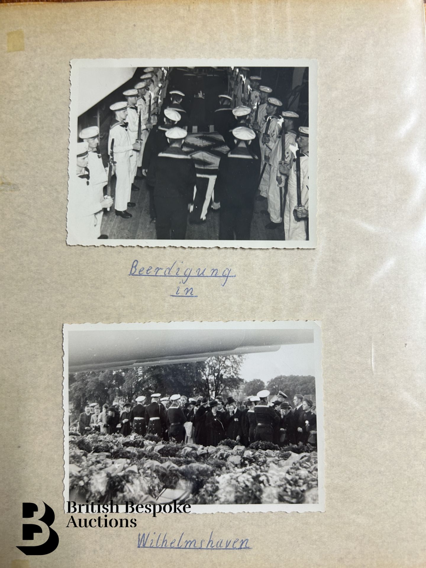 Graf Spee (Pocket Battleship) Interest, incl. Photographs, Documents, Miscellanea - Bild 72 aus 126