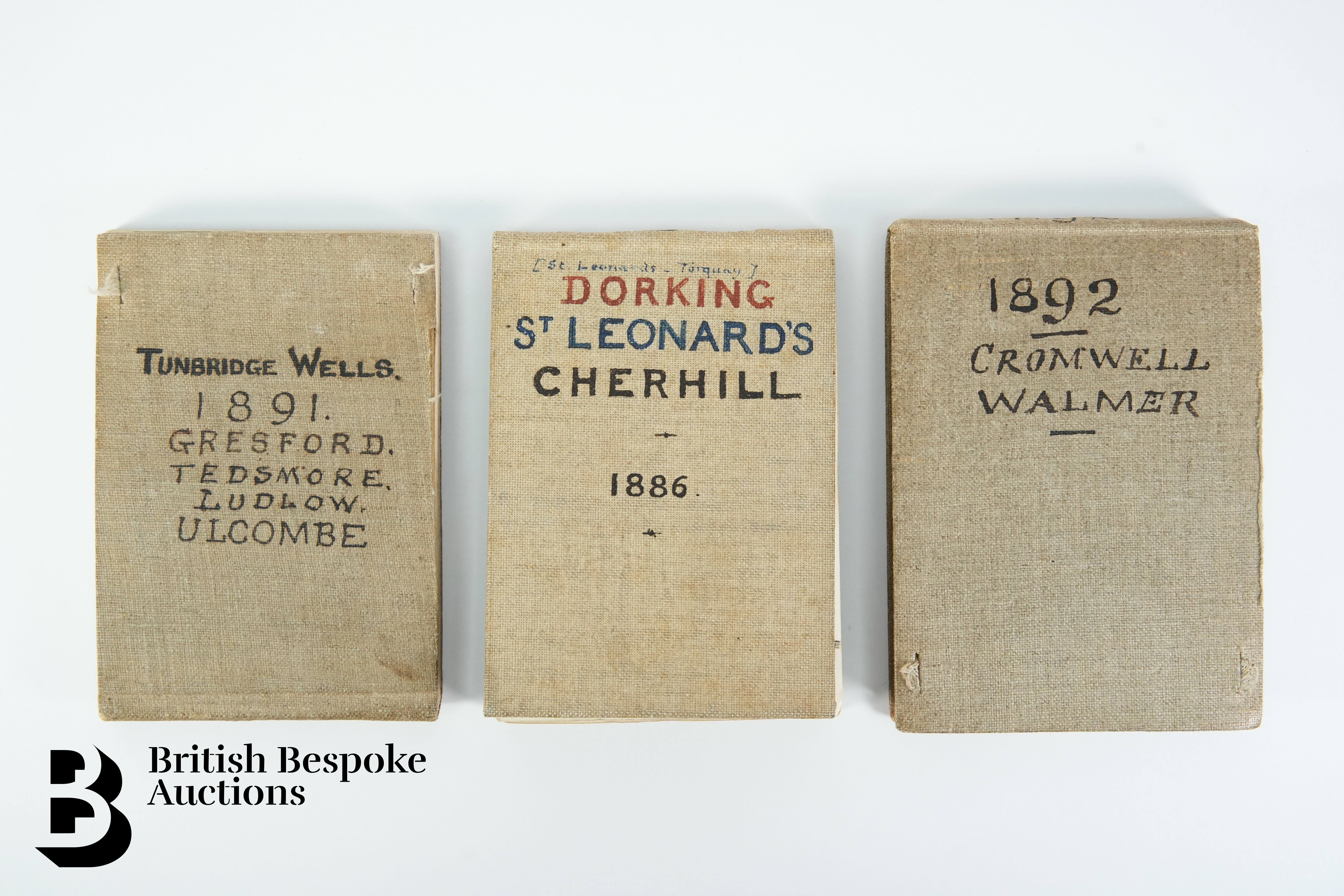 Three Charming Diaries with Photographs and Sketches of Kent, Dorking, Tunbridge Wells, Walmer - Image 2 of 7