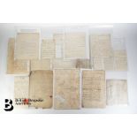 1759-1921 Various Letters and Documents including letters from Lord Russell and Andrew Bonar Law