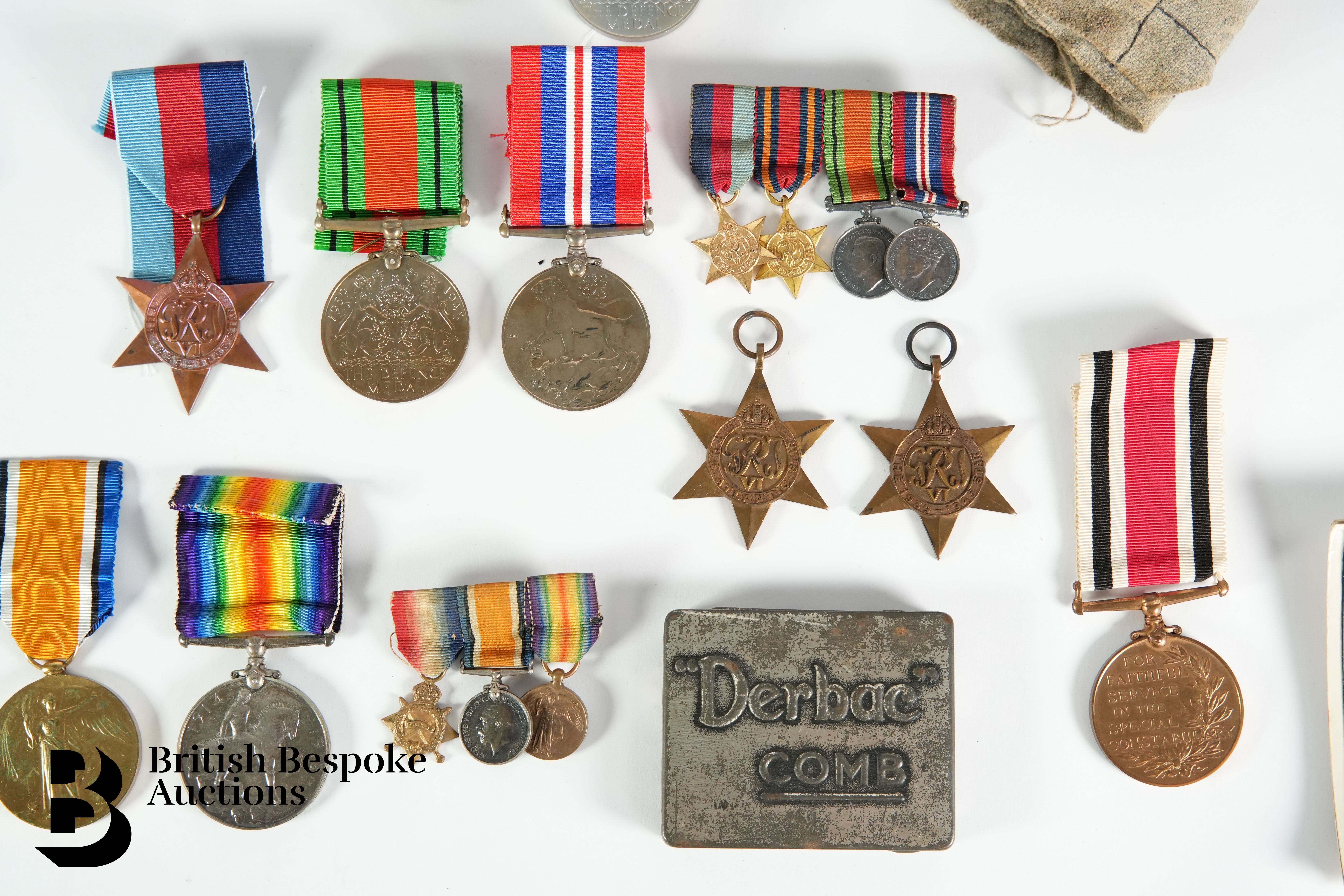 WWI and WWII Medals - Image 3 of 9