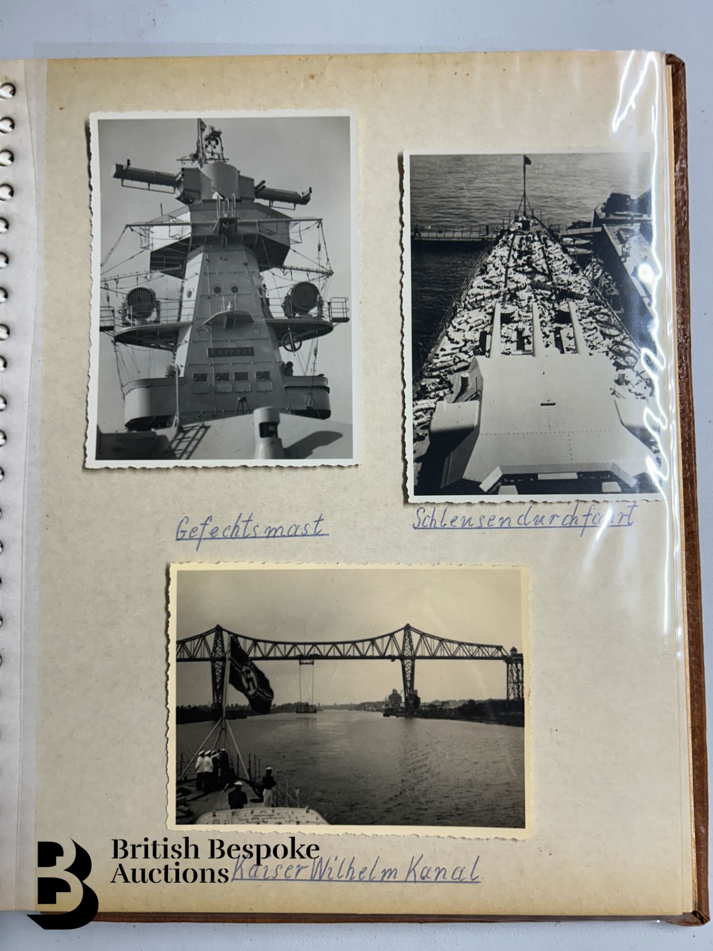 Graf Spee (Pocket Battleship) Interest, incl. Photographs, Documents, Miscellanea - Bild 77 aus 126