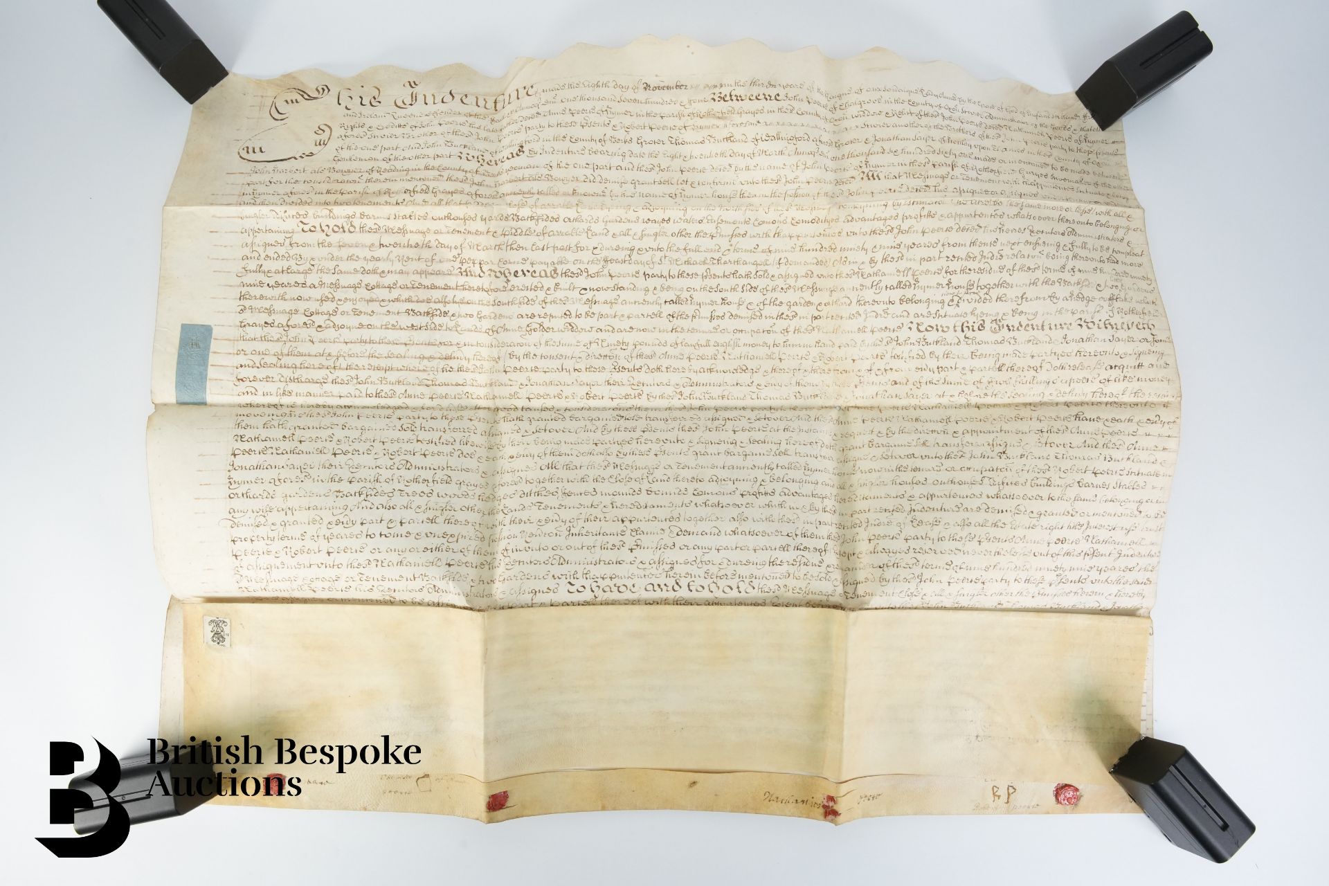 17th, 18th and 19th Century Deeds and Documents - Bild 7 aus 14