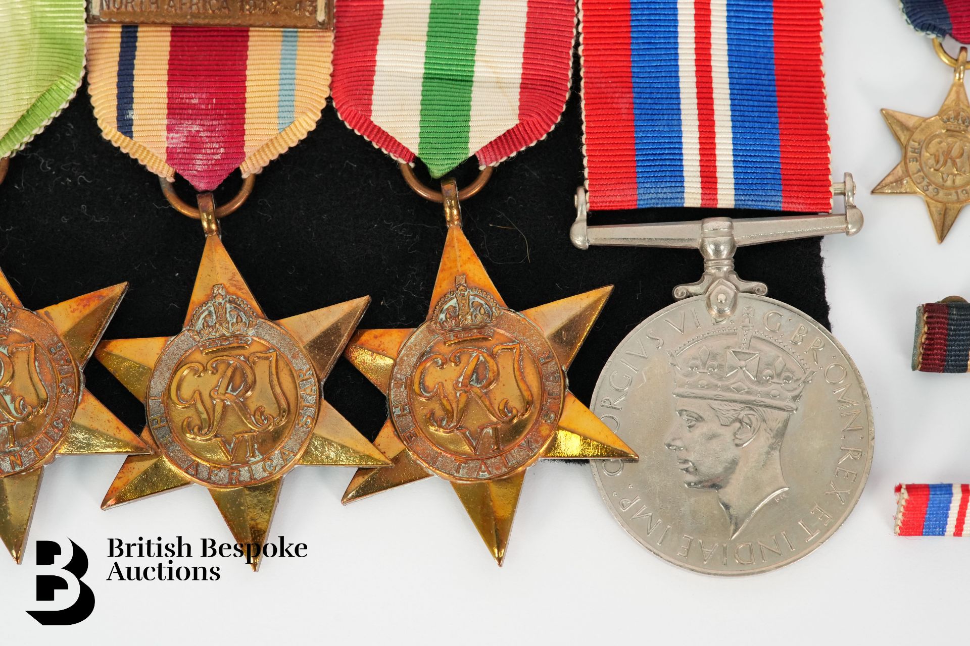 WWII Medal Group with Miniatures - Bild 5 aus 9