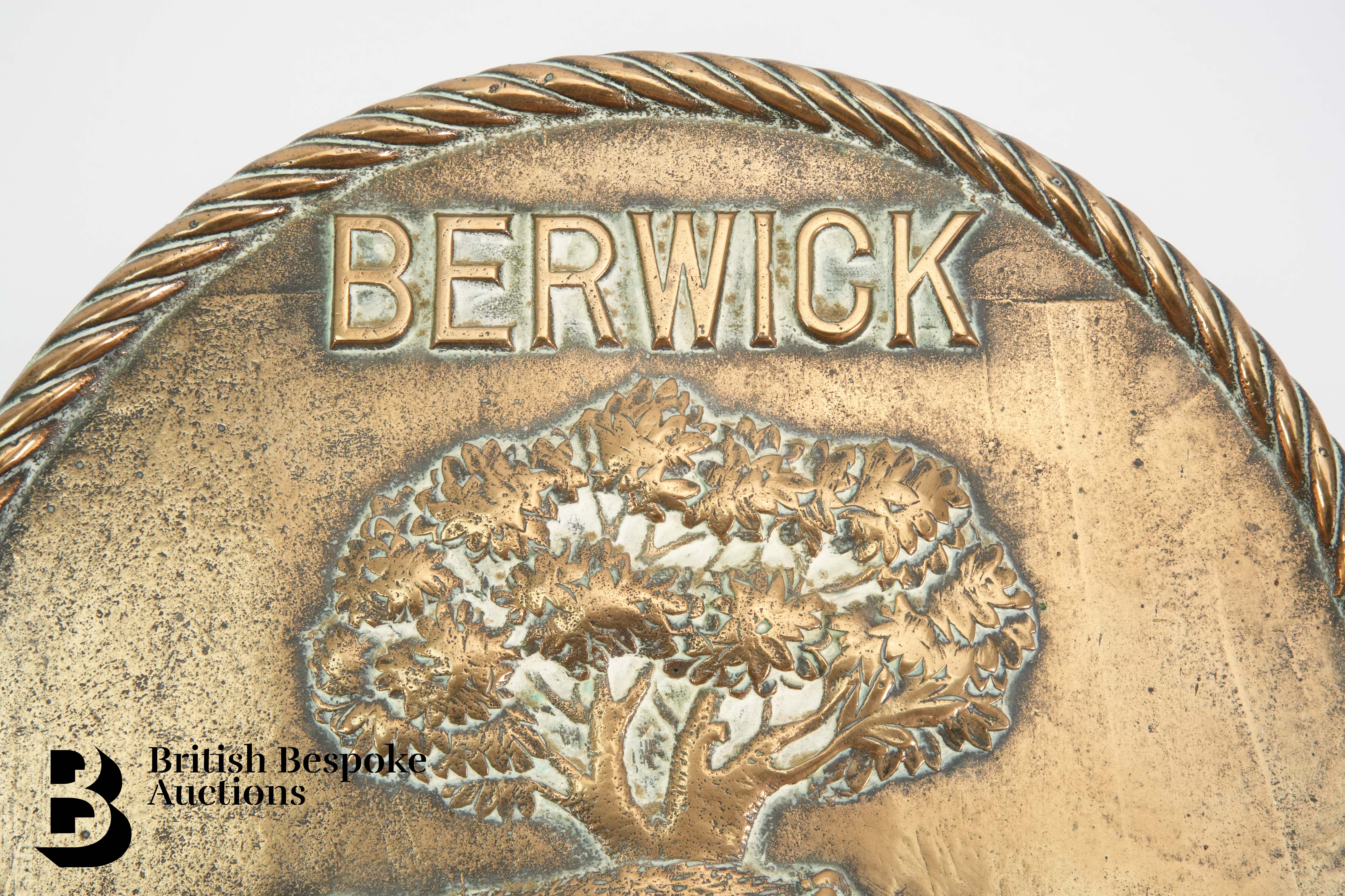 H.M.S Berwick Brass Tampion - Image 3 of 3
