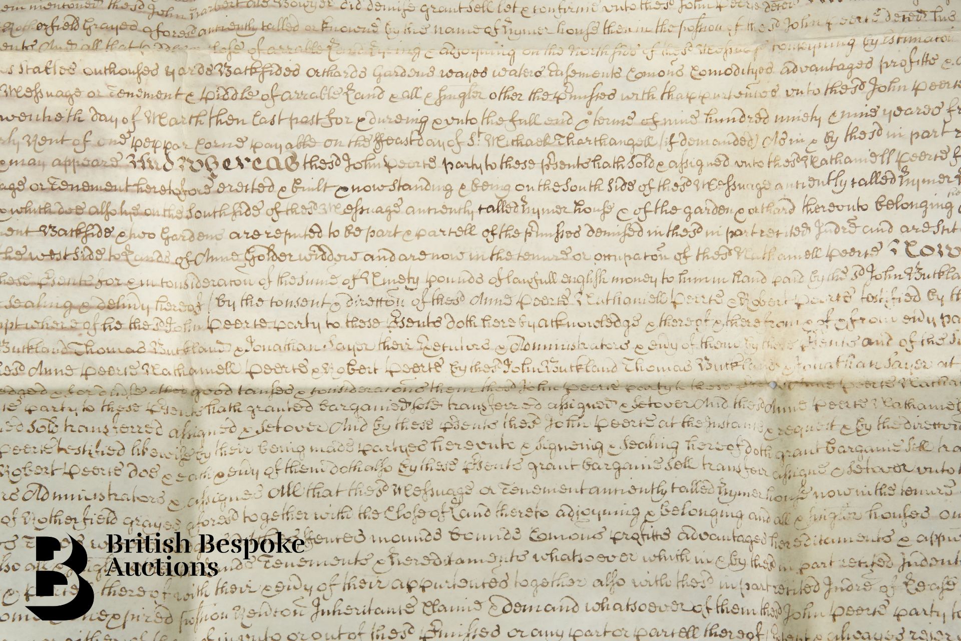 17th, 18th and 19th Century Deeds and Documents - Bild 8 aus 14