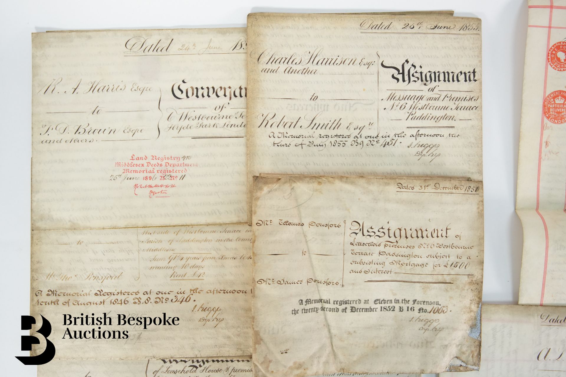 Quantity of Deeds and Documents - Image 5 of 12