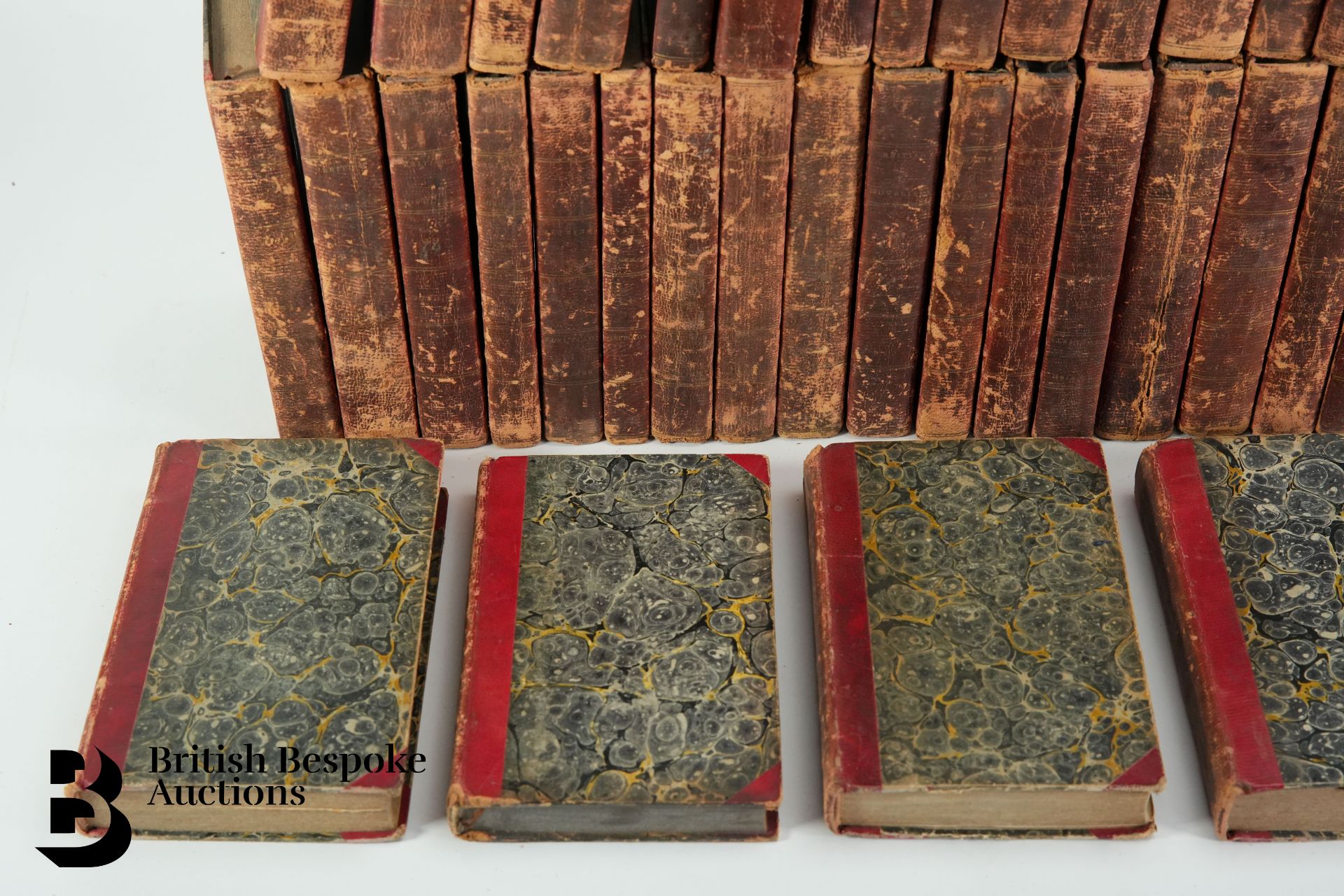 The 'British Novelists' - 1820 Set of 49 Volumes by Mrs Barbauld - Bild 5 aus 9