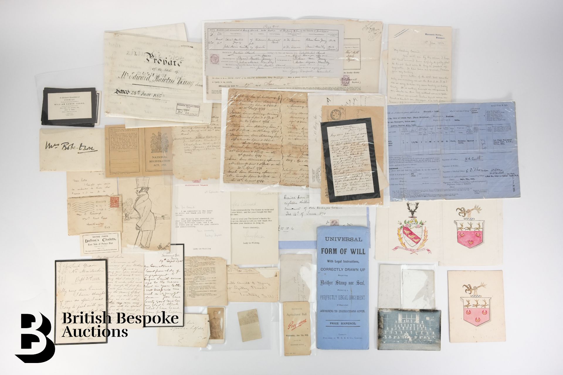 Bundle of Letters and Documents