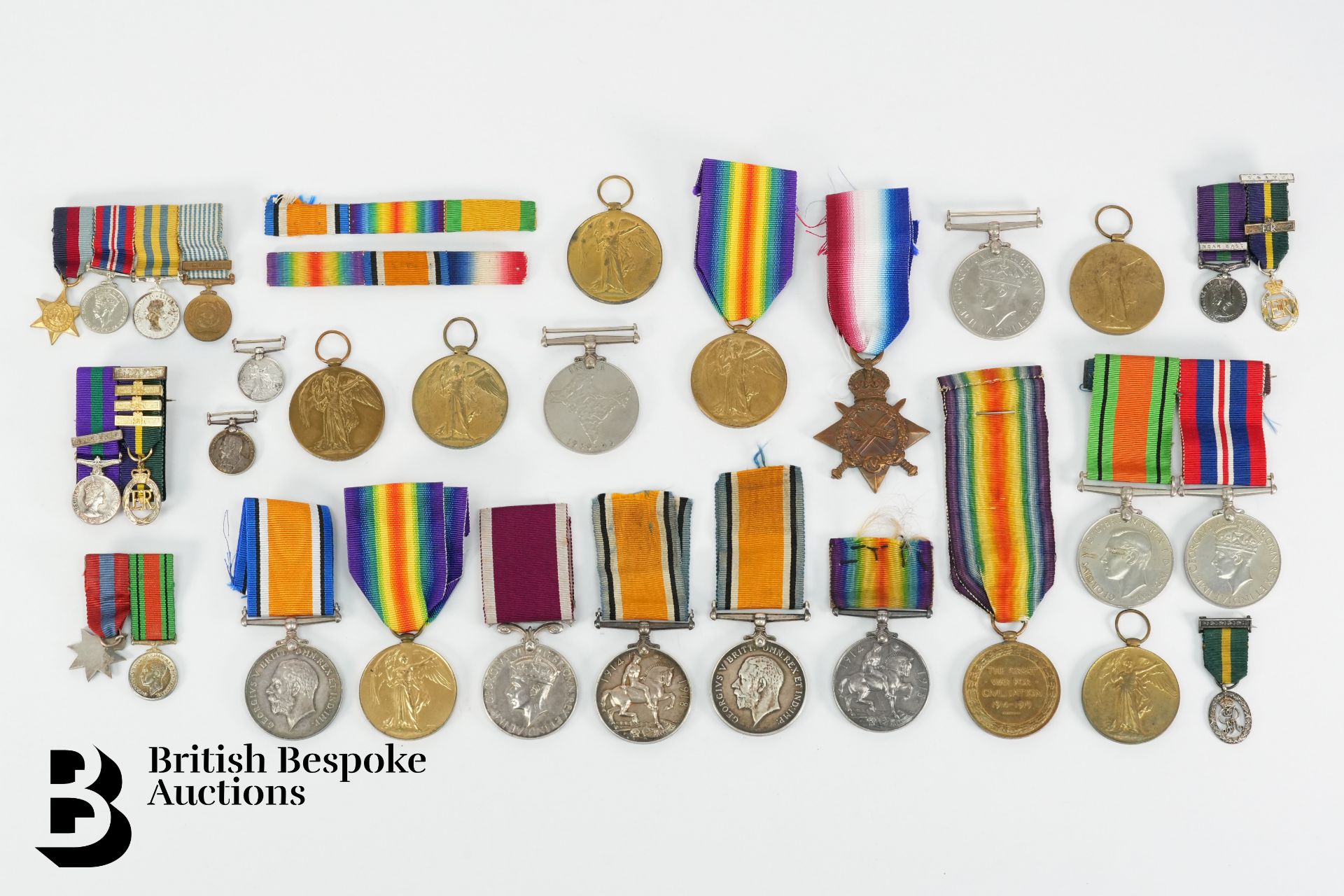 Miscellaneous WWII Service Medals