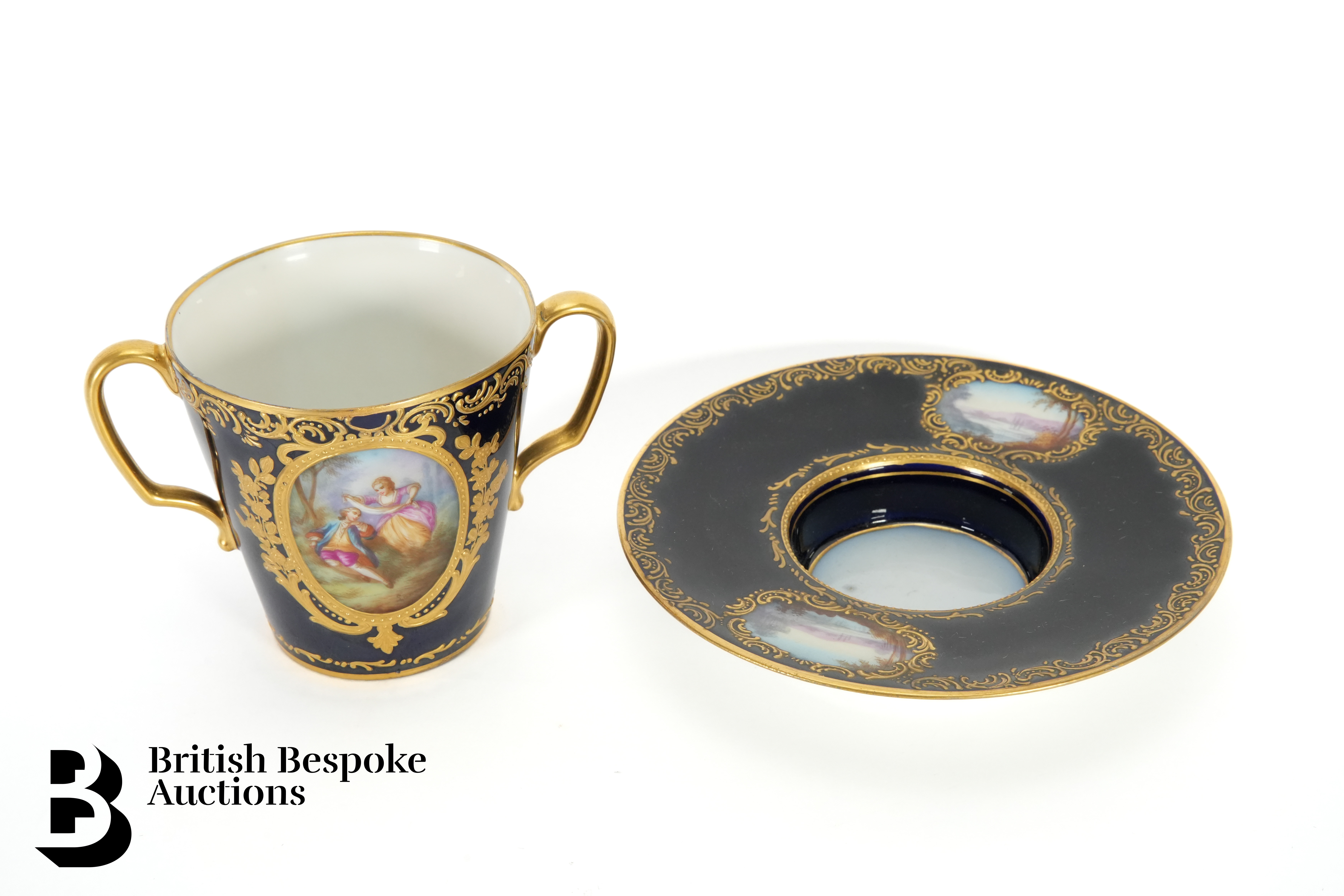 Sevres Cup and Saucer - Image 2 of 6