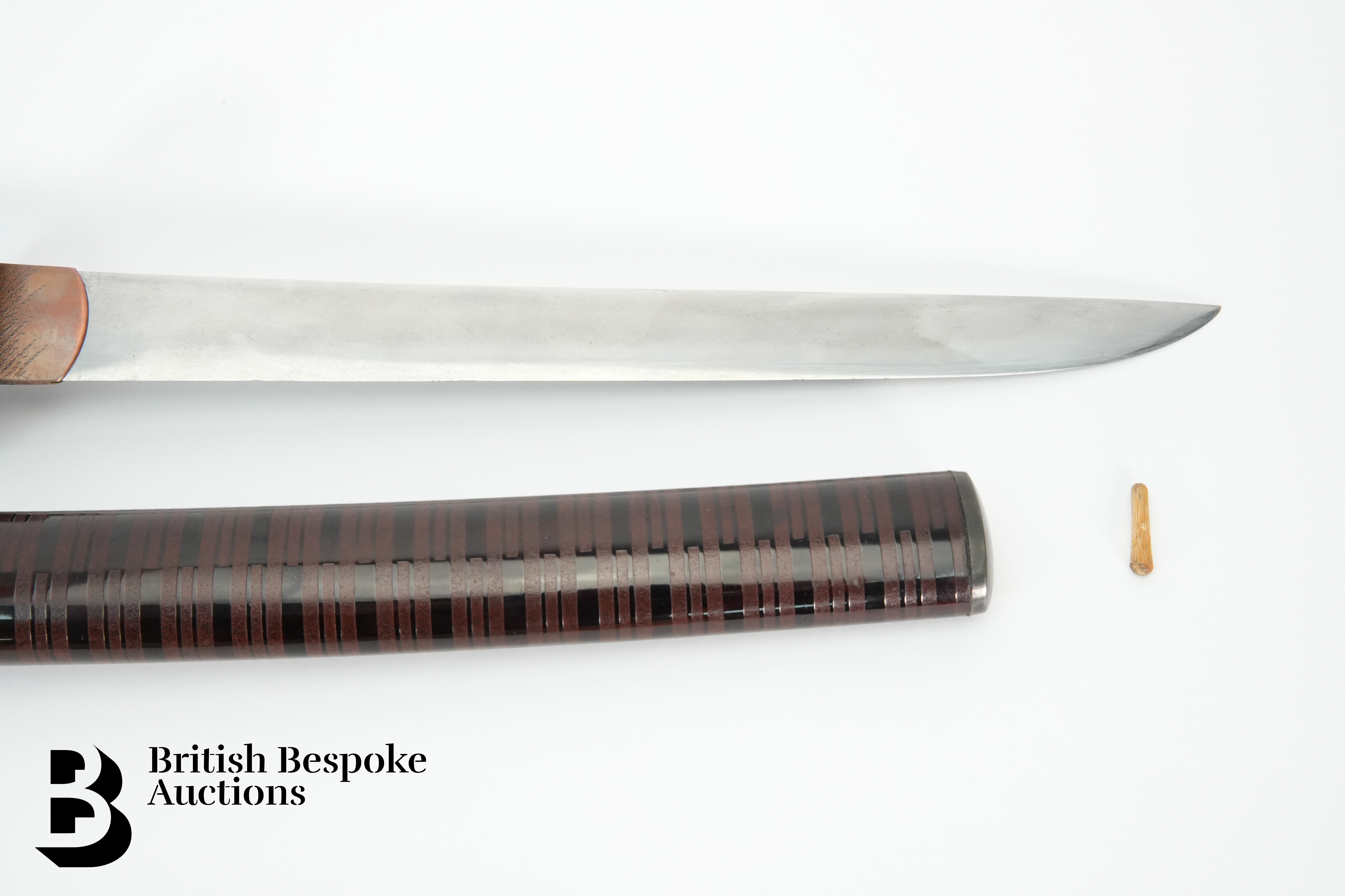 Japanese 19th Century Wakizashi Sword - Image 3 of 9