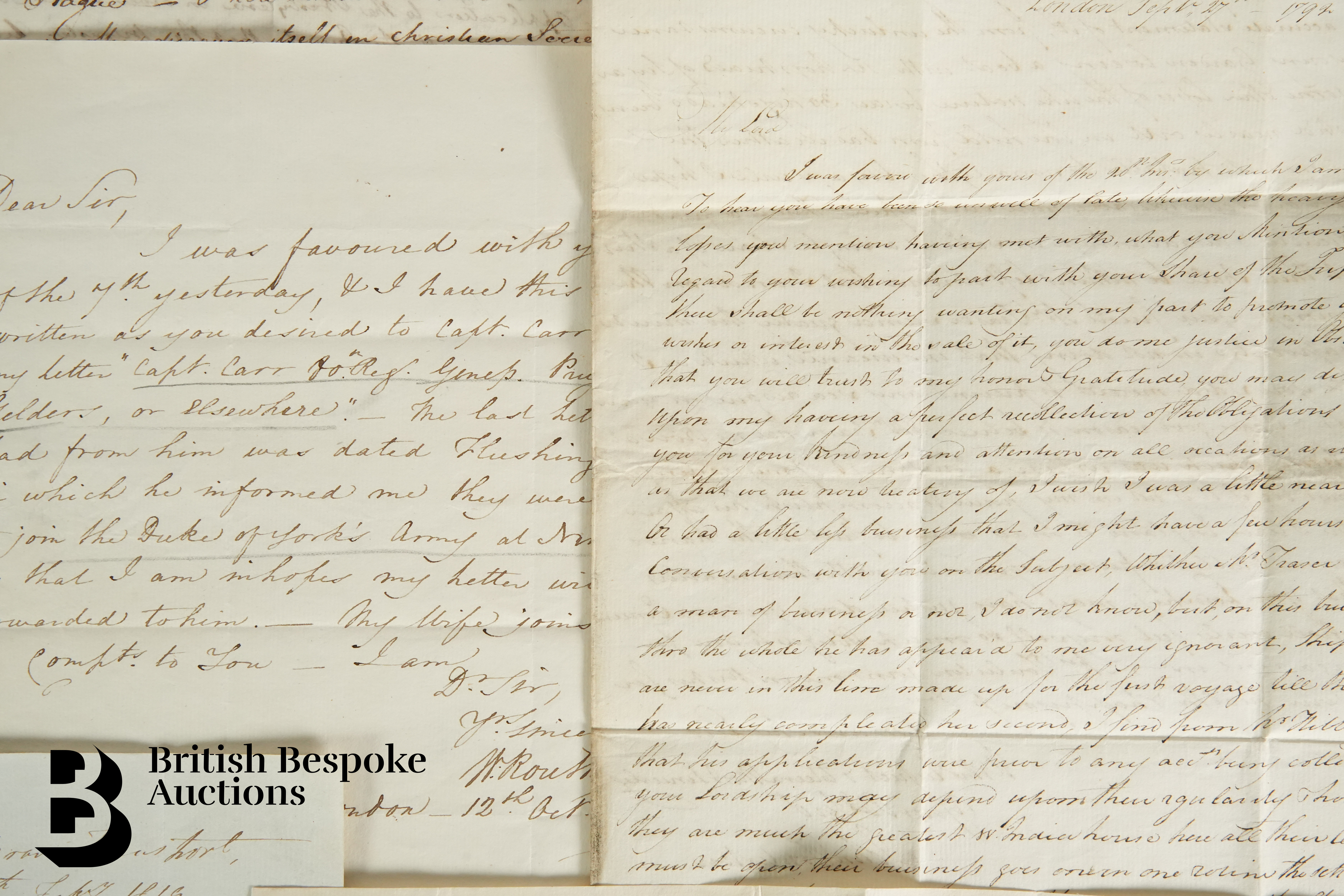 1698-1861 Documents and Letters - Image 4 of 11