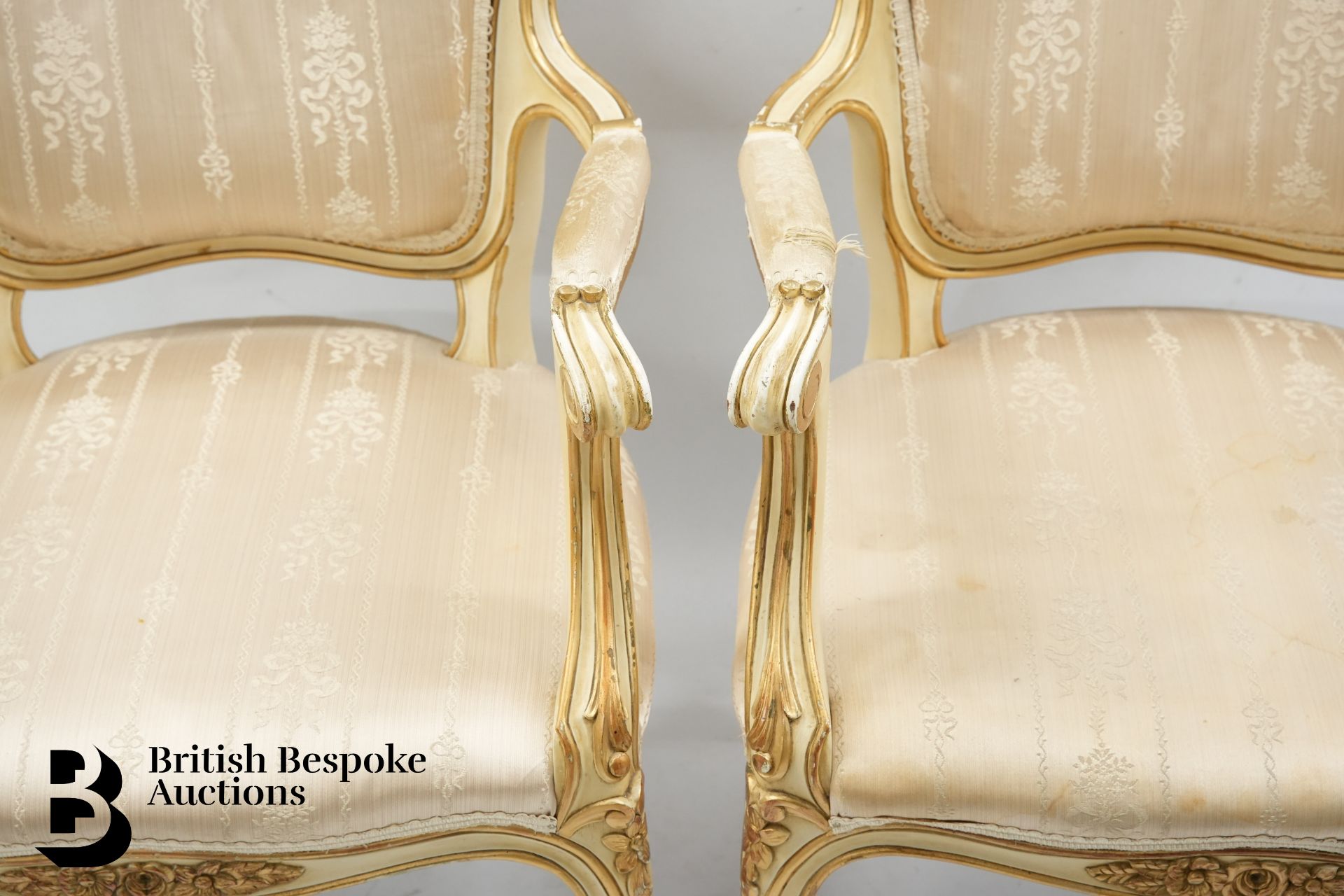 Pair of Louis XVI Style Chairs - Image 4 of 8