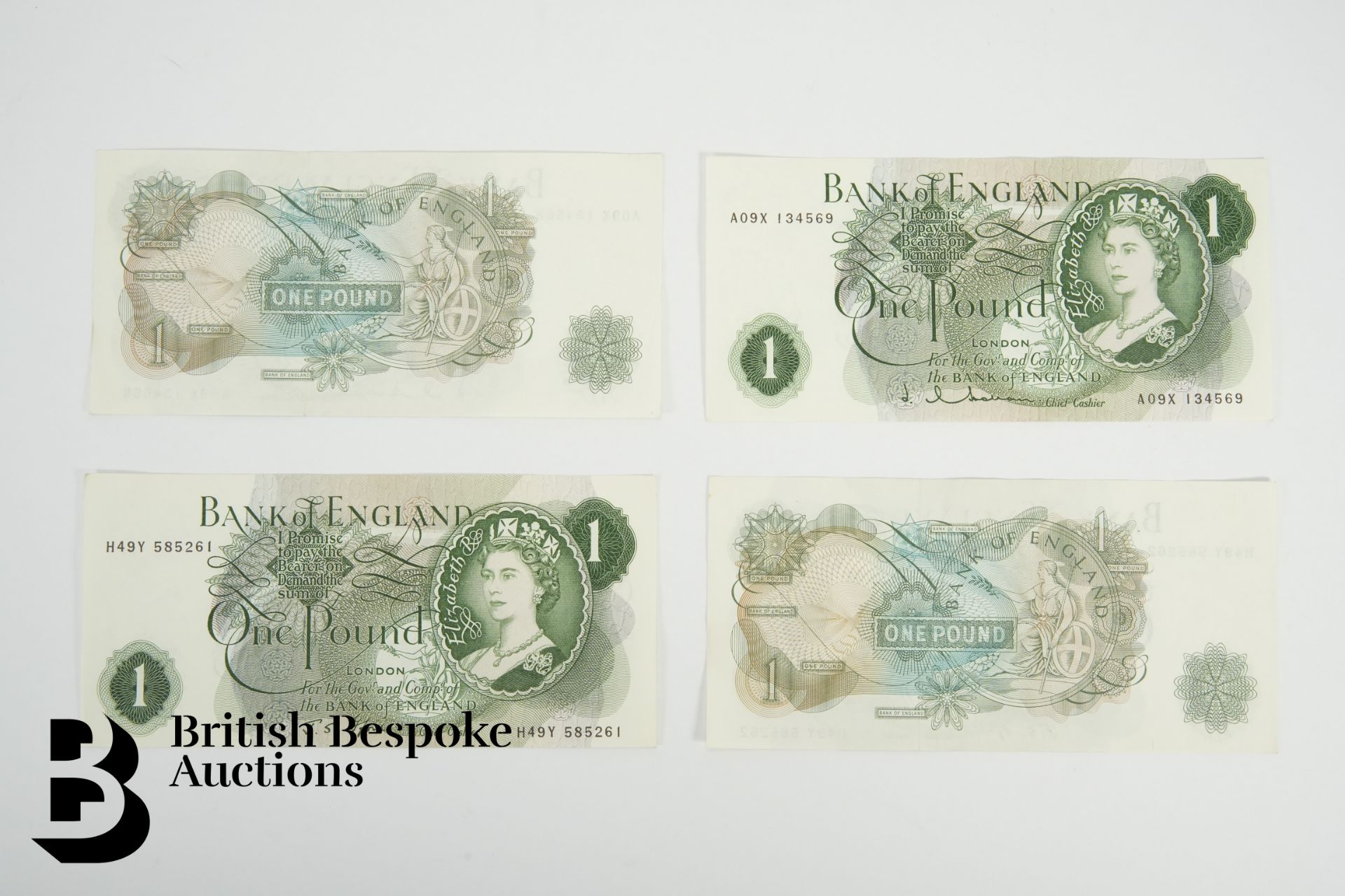 Vintage GB Bank Notes - Some Uncirculated - Bild 5 aus 6