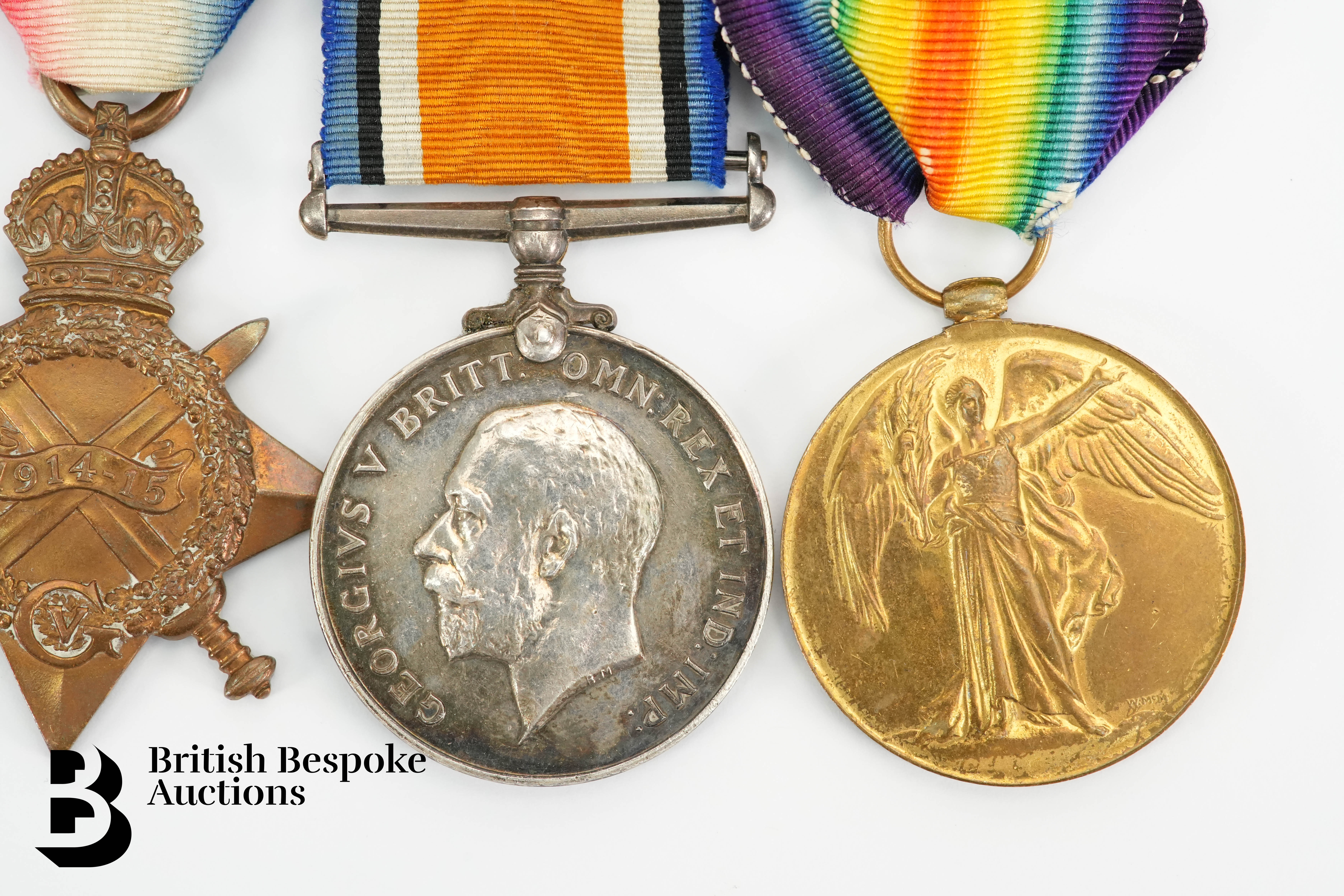 WWI Medal Group & Excellent Order of the British Empire - Image 3 of 4