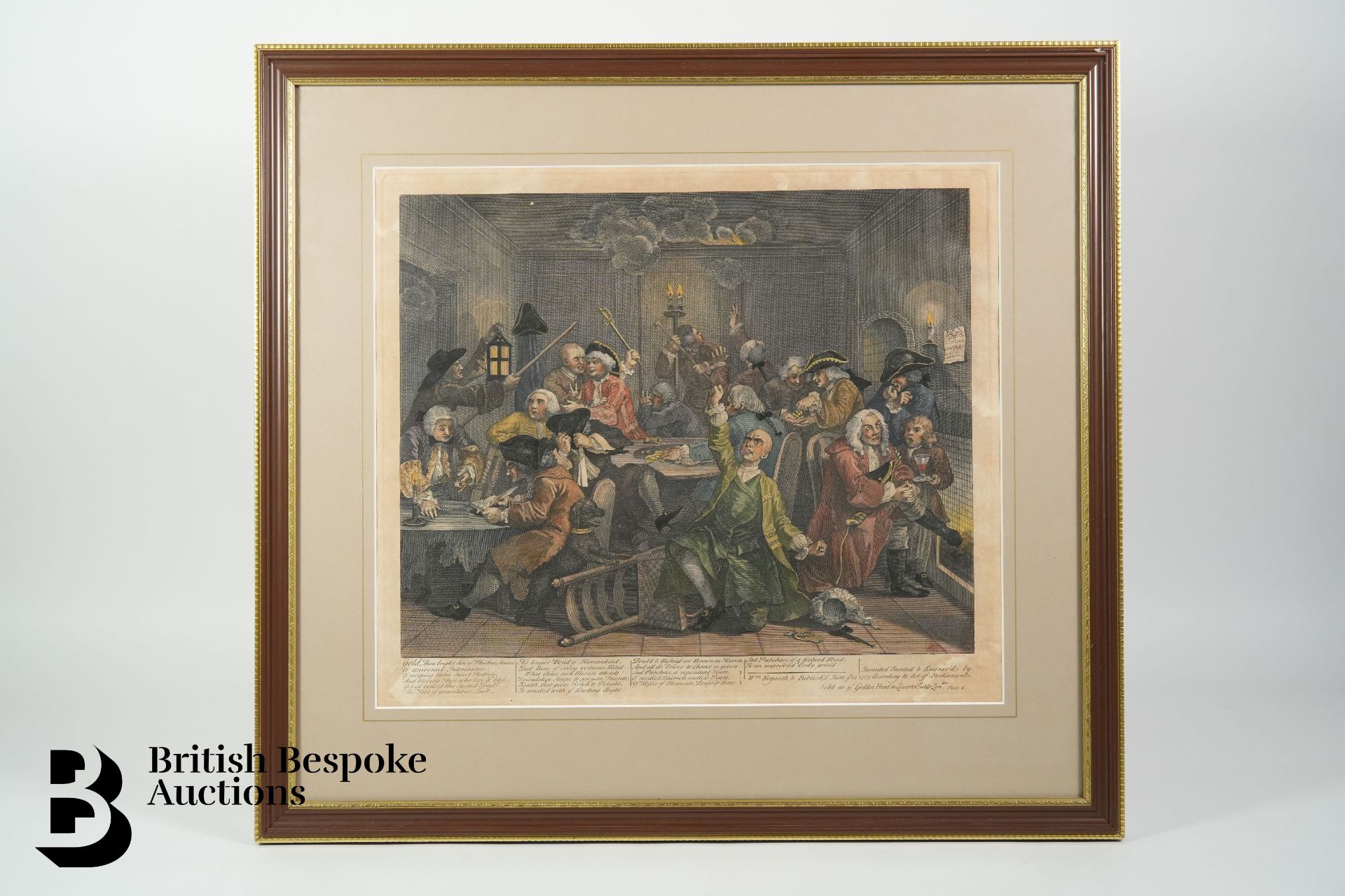 William Hogarth - The Rake's Progress Series - Bild 3 aus 8