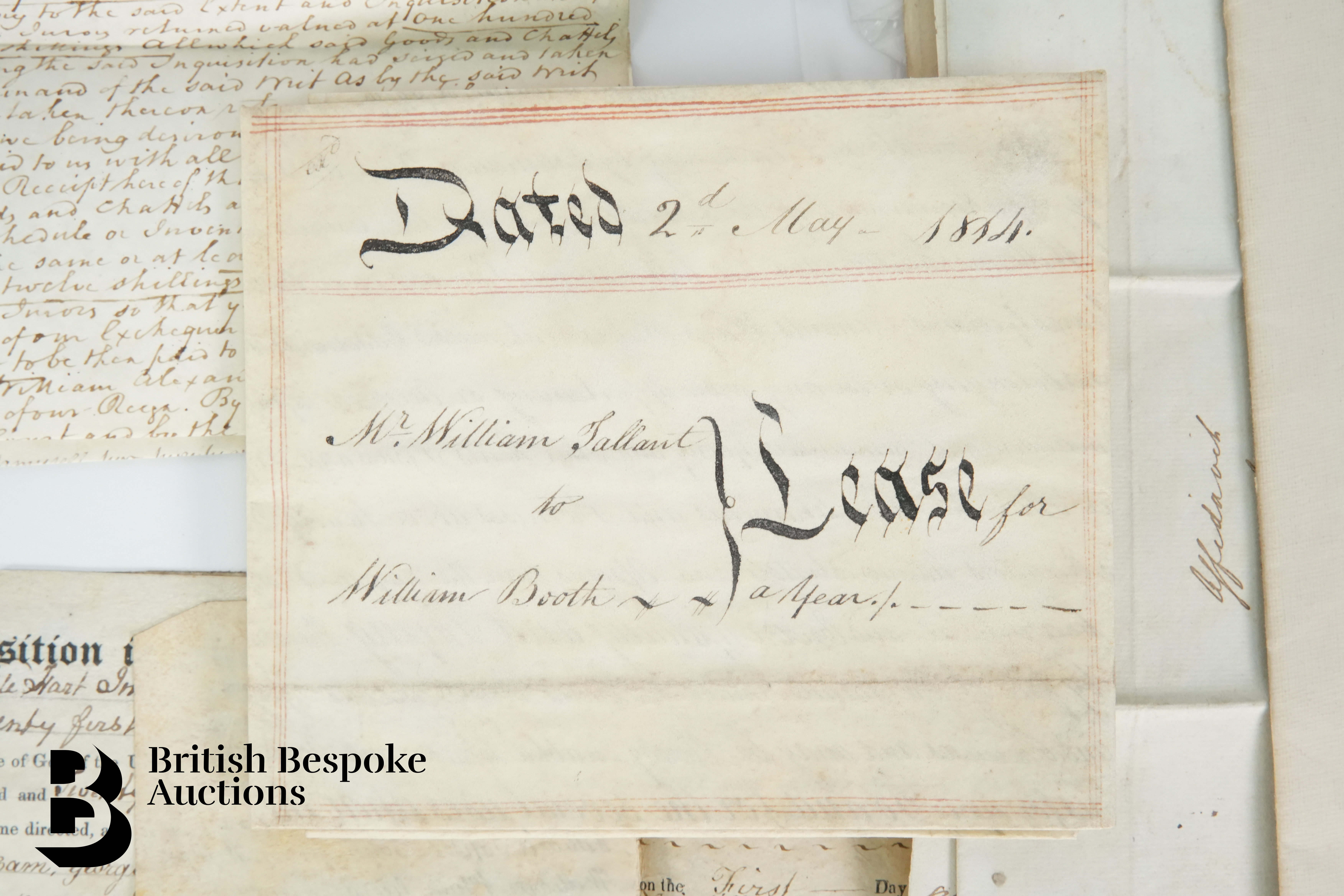 17th, 18th and 19th Century Deeds and Documents - Image 3 of 14