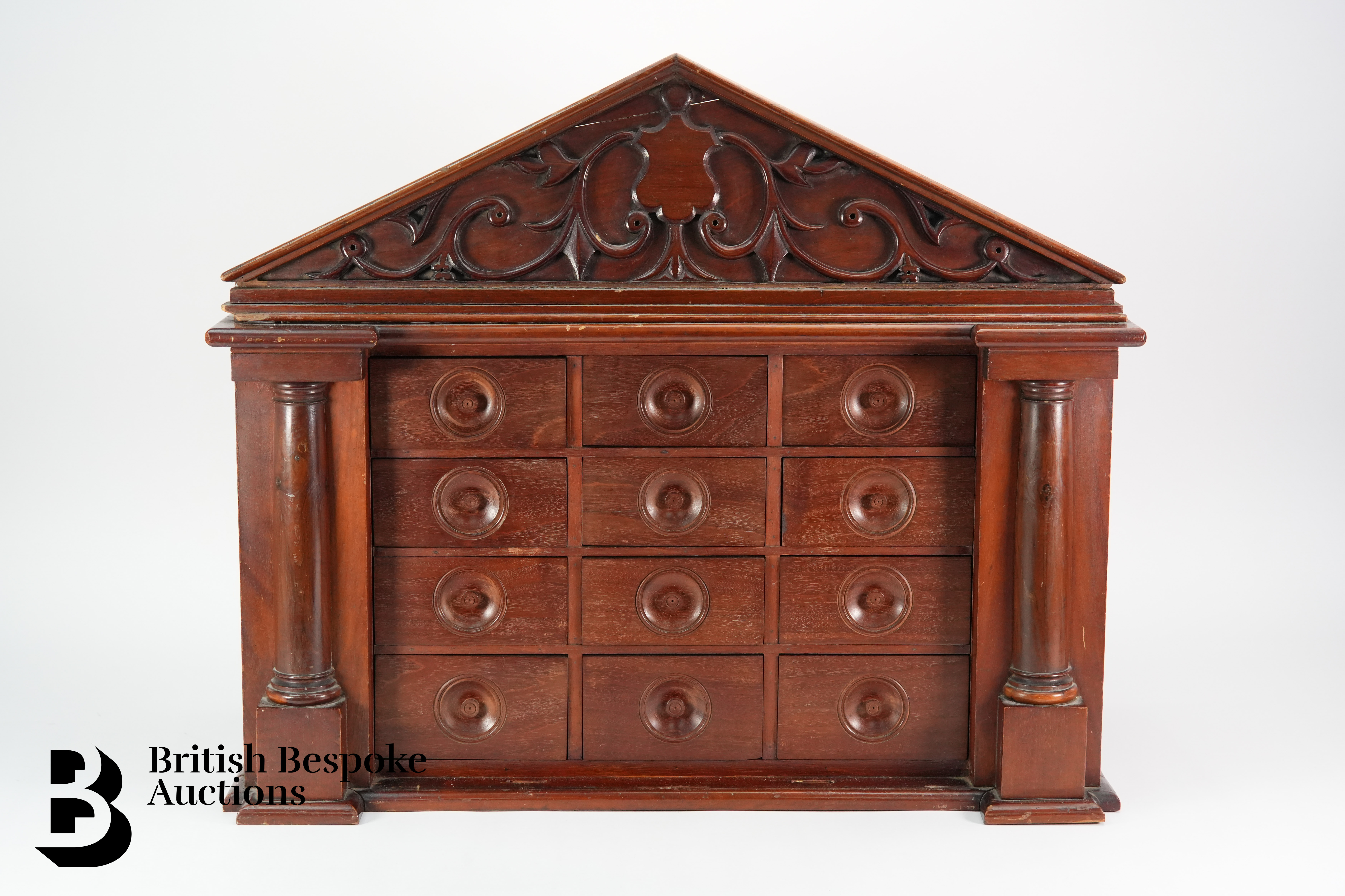 19th Century Collectors Cabinet - Image 2 of 4