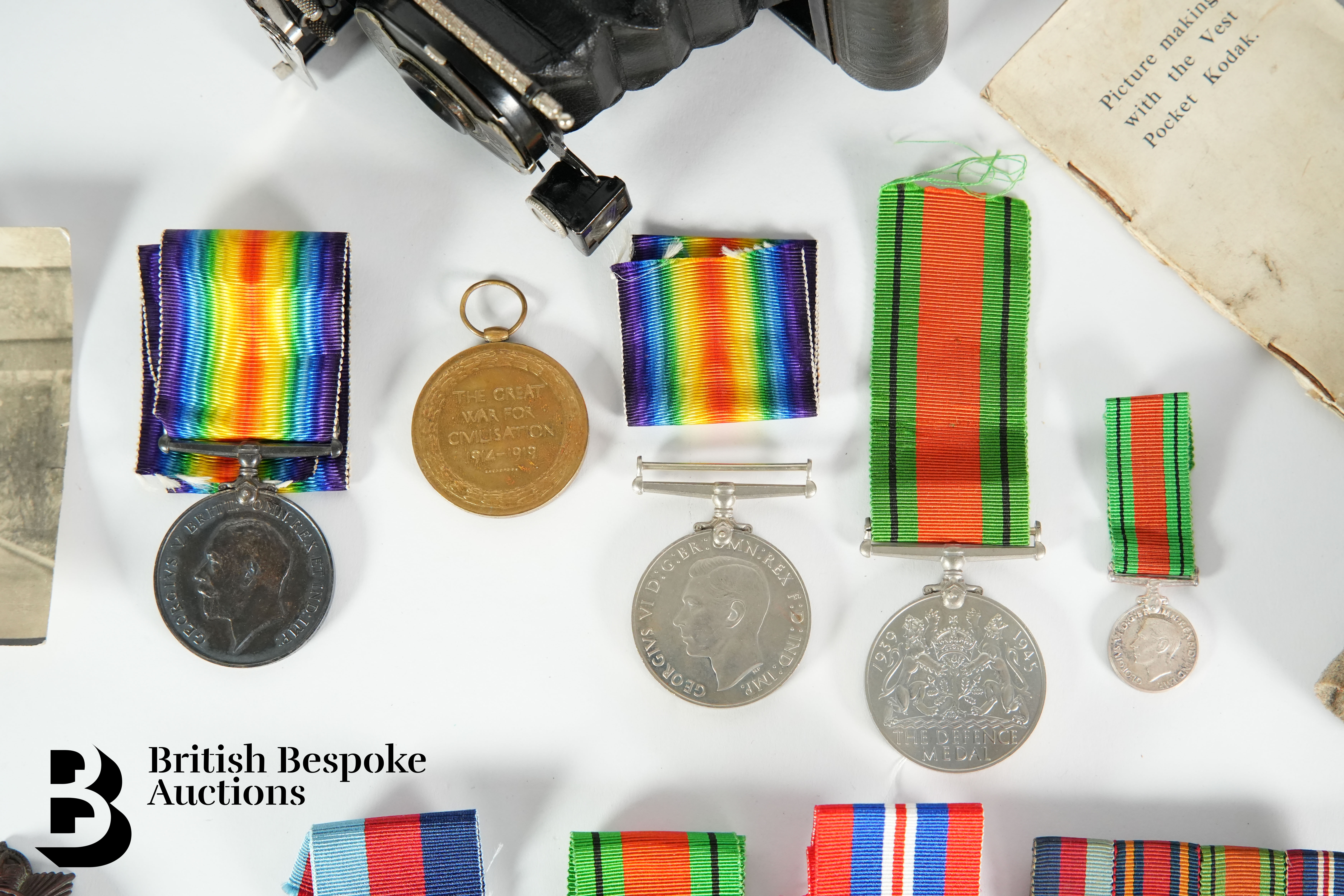 WWI and WWII Medals - Image 8 of 9