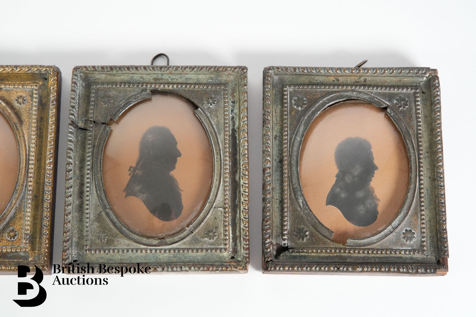 Four 18th/19th Century Named Sitter Portrait Silhouettes - Bild 3 aus 5