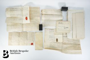 17th, 18th and 19th Century Deeds and Documents
