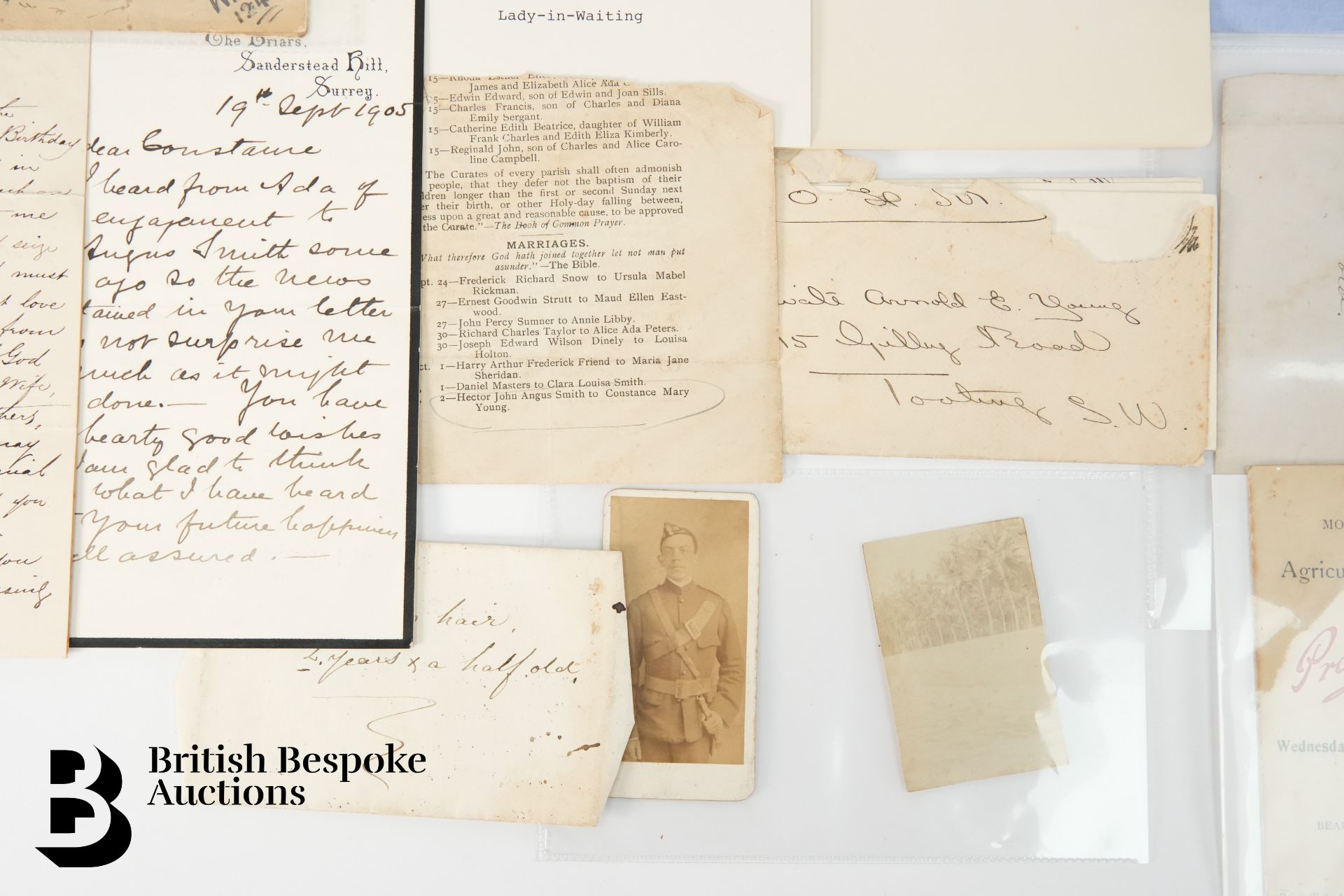 Bundle of Letters and Documents - Image 4 of 9