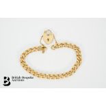 9ct Gold Curb Link Bracelet