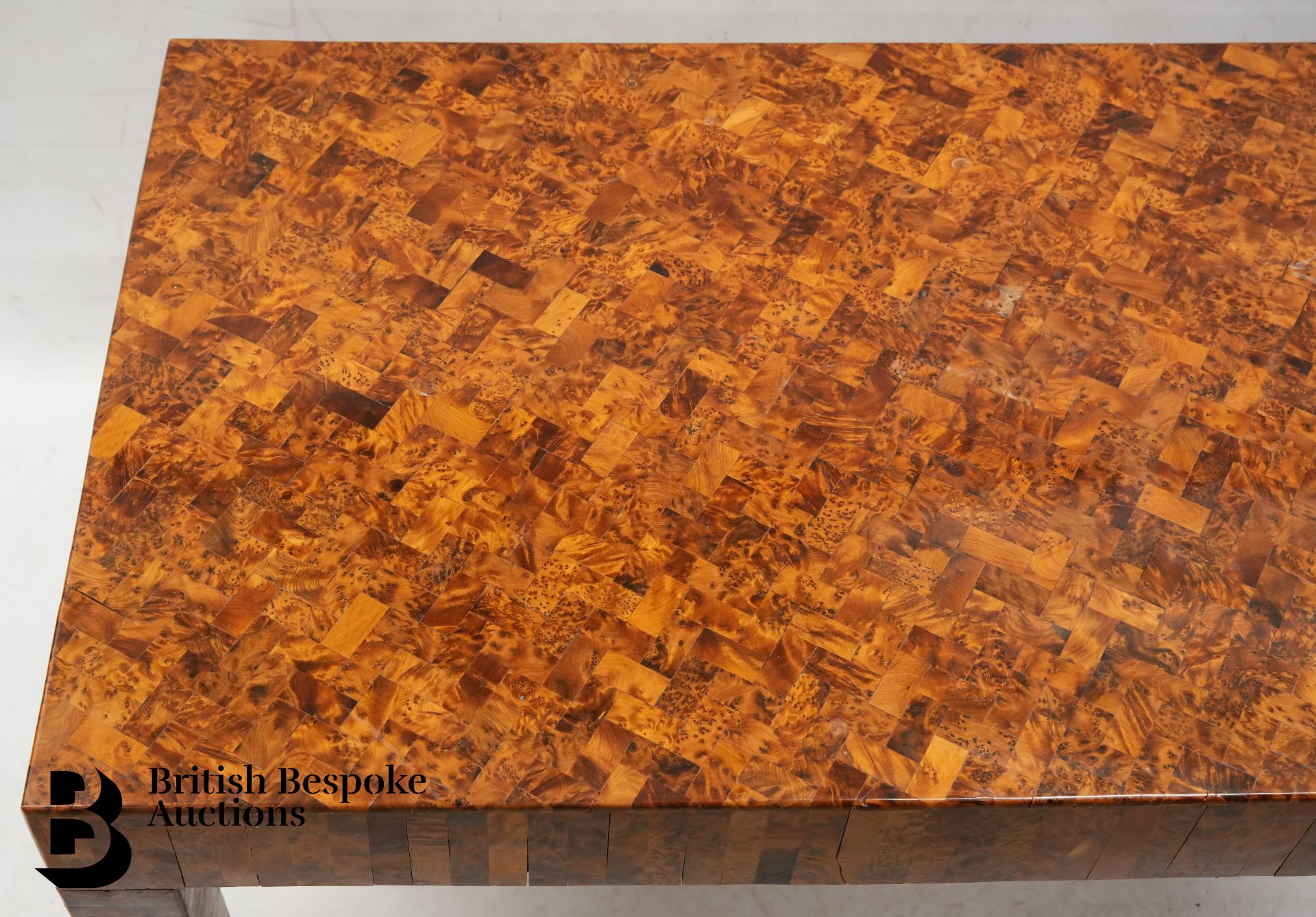 Moroccan Marquetry Low Table - Image 2 of 4