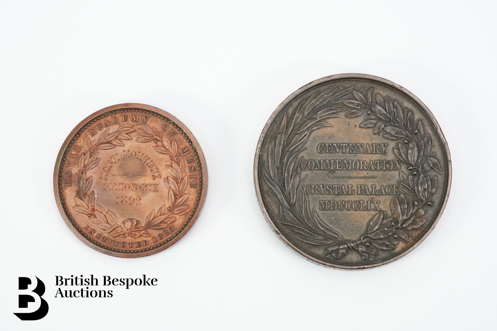 George Frederic Handel Music Medallion - Image 2 of 2