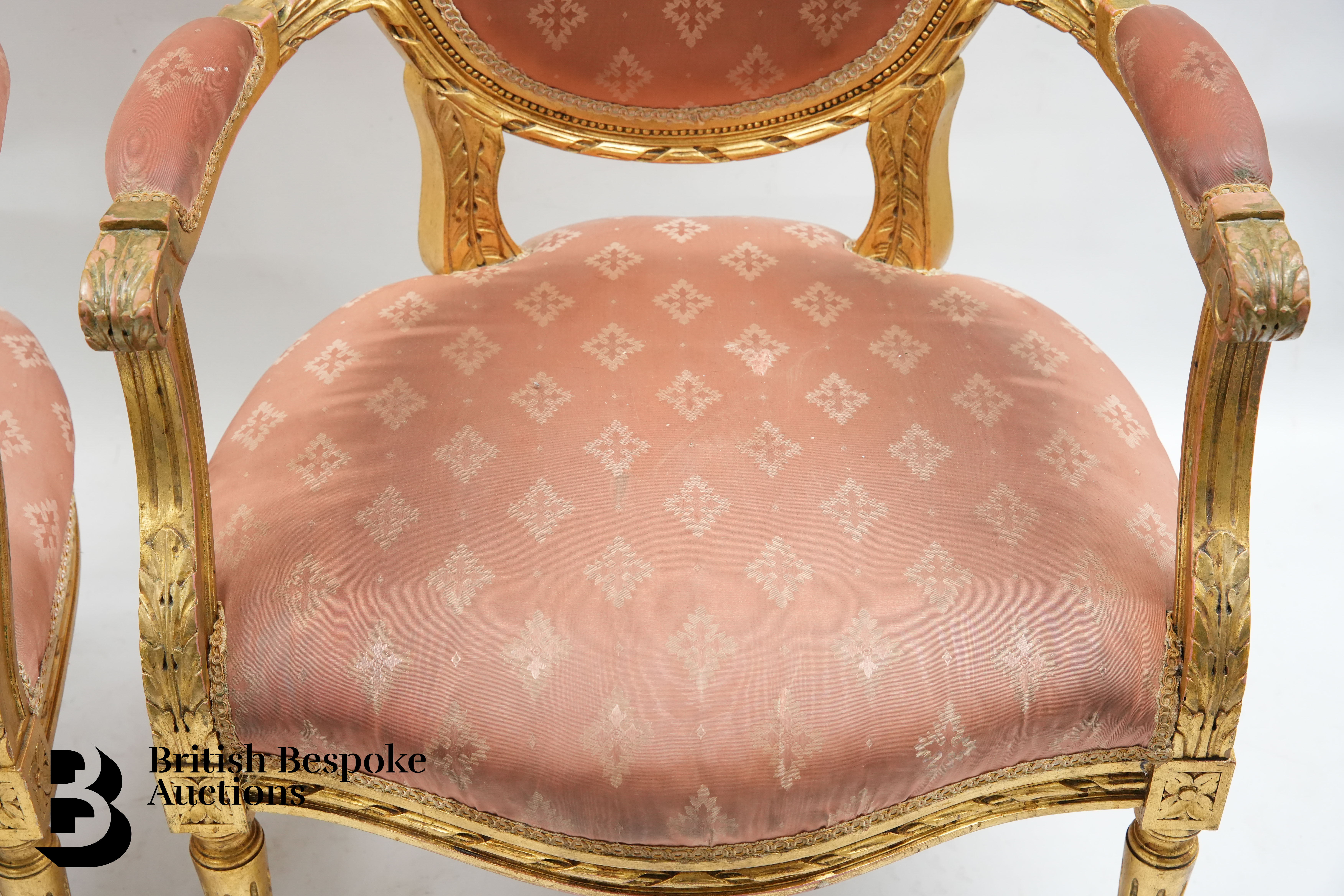 Pair of Louis XVI Style Chairs - Image 4 of 7