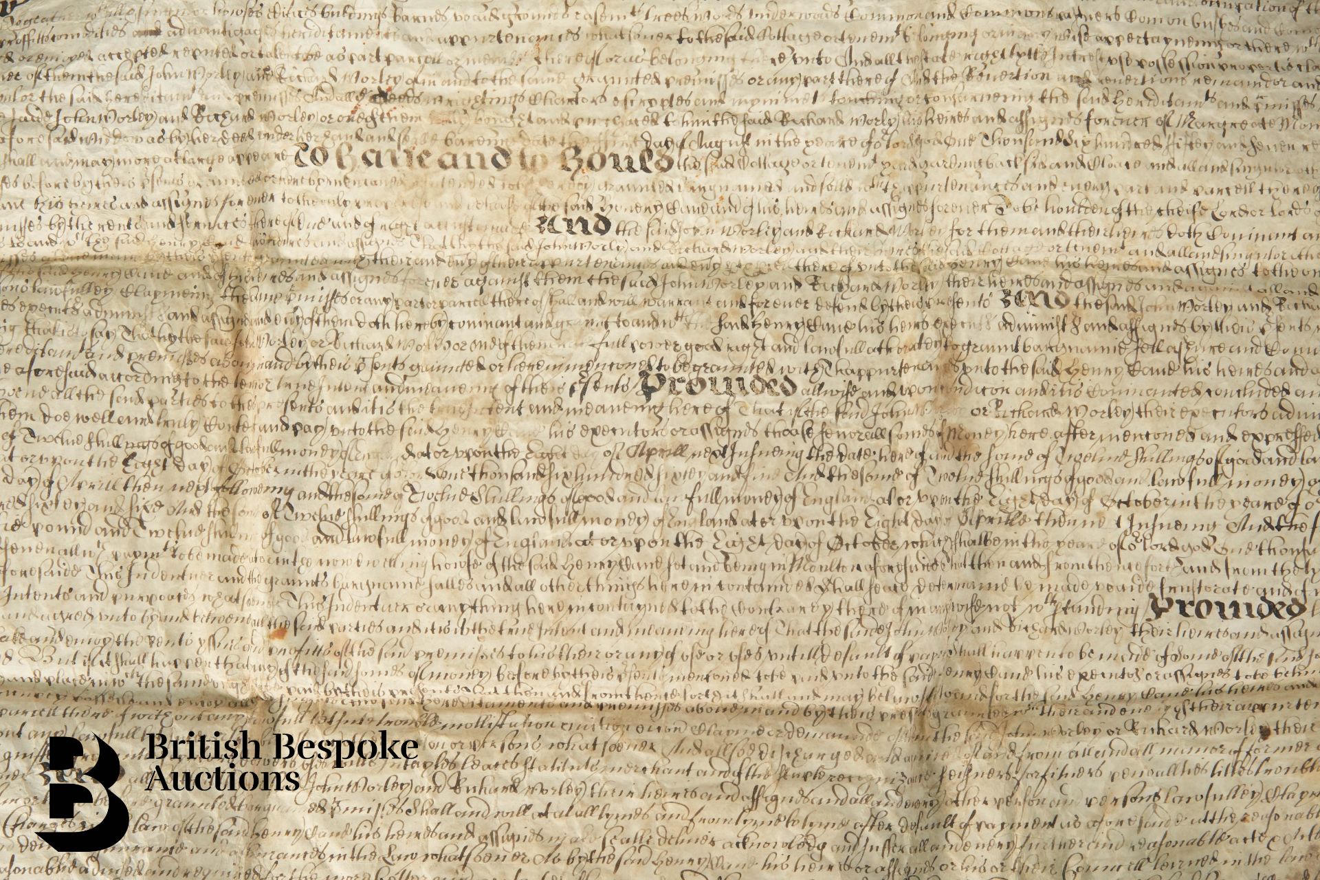 17th, 18th and 19th Century Deeds and Documents - Bild 13 aus 14
