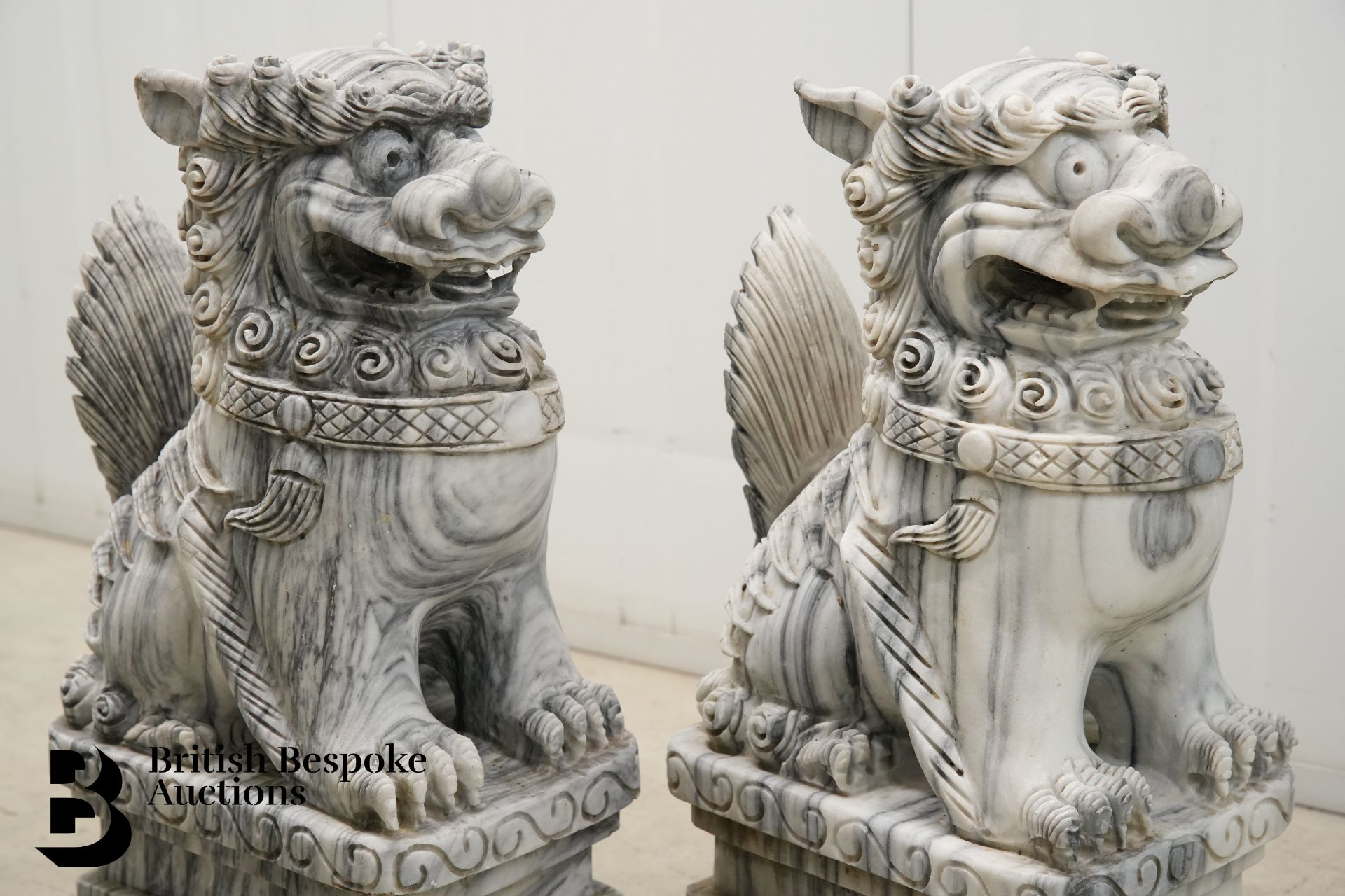 Pair of Vietnamese Temple Dogs - Bild 4 aus 5
