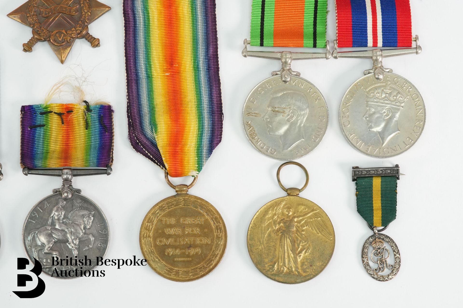 Miscellaneous WWII Service Medals - Image 3 of 9