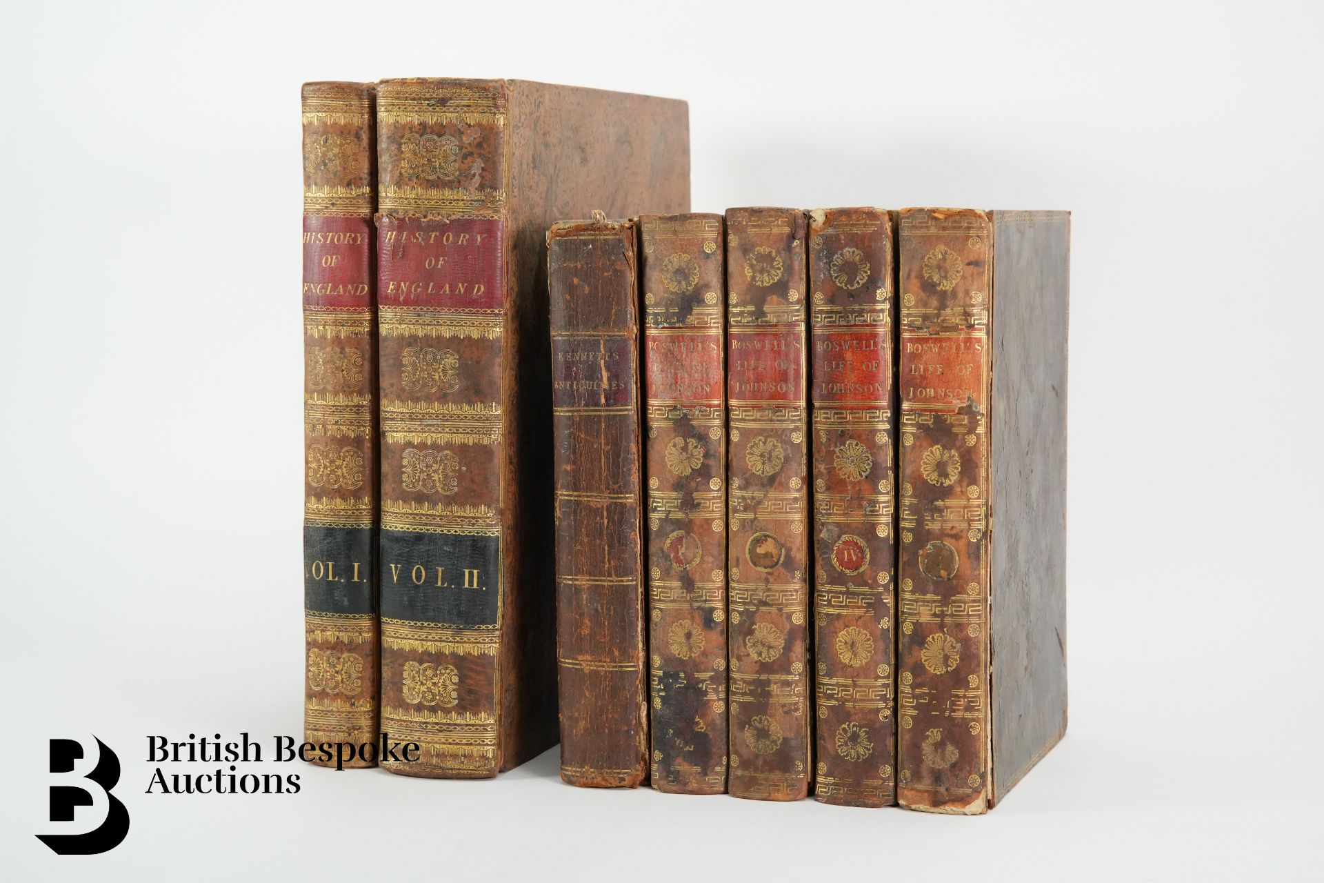 Leather Bound 18th Century Books