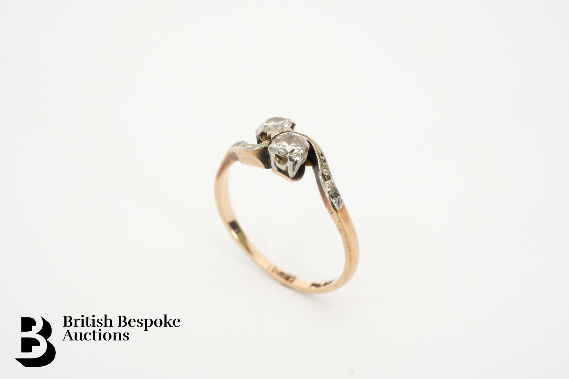 18ct Diamond Ring - Image 2 of 2
