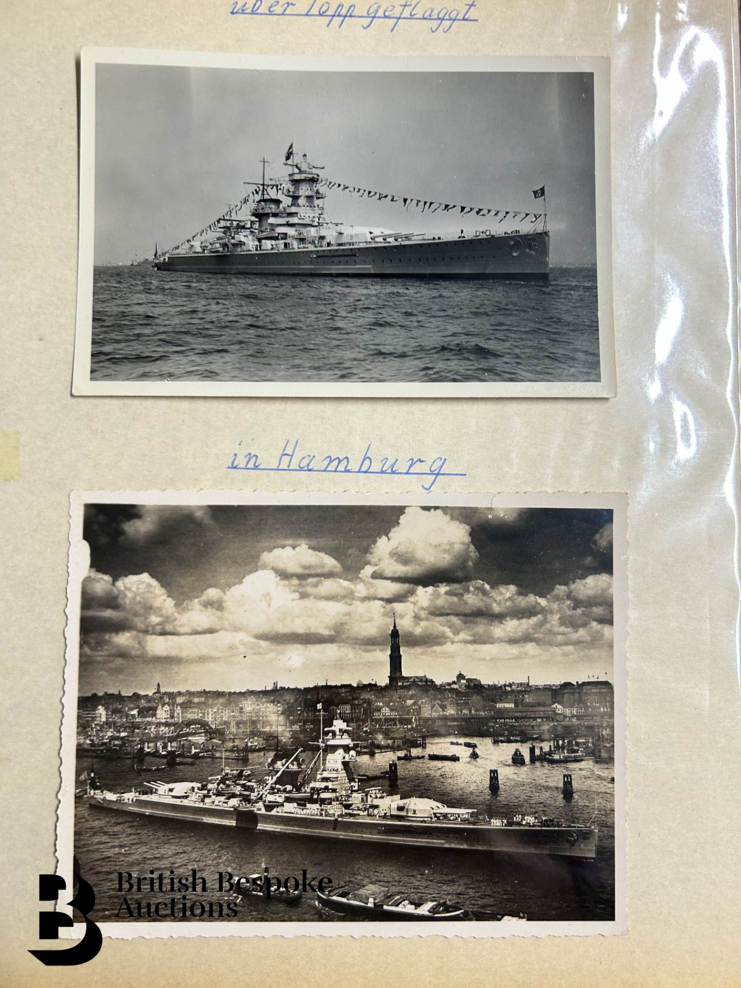 Graf Spee (Pocket Battleship) Interest, incl. Photographs, Documents, Miscellanea - Bild 76 aus 126