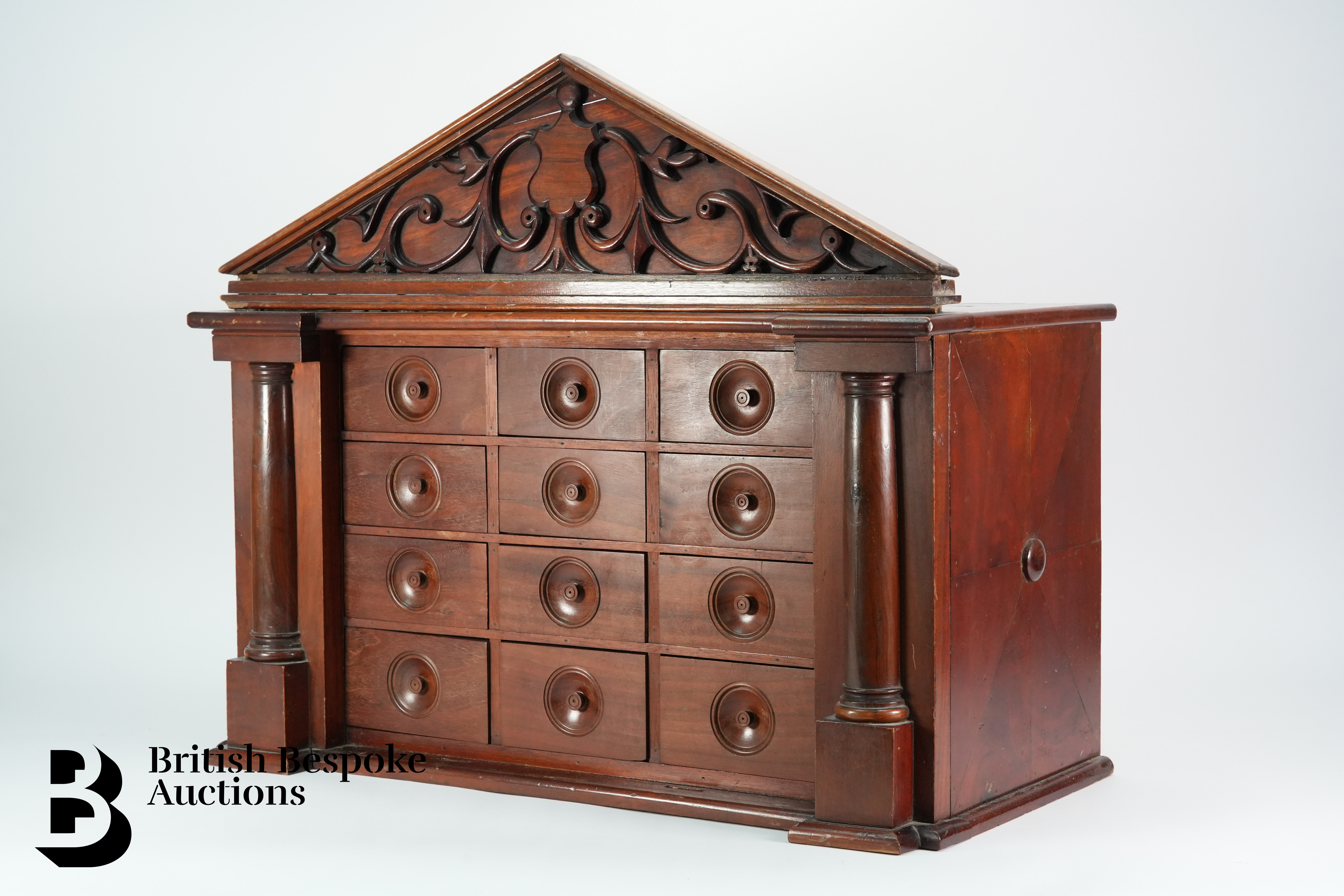 19th Century Collectors Cabinet - Image 4 of 4