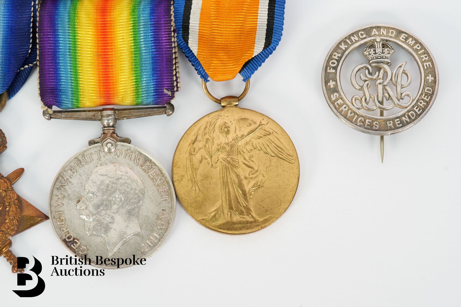 South Africa and WWI Medal Group - Image 3 of 5