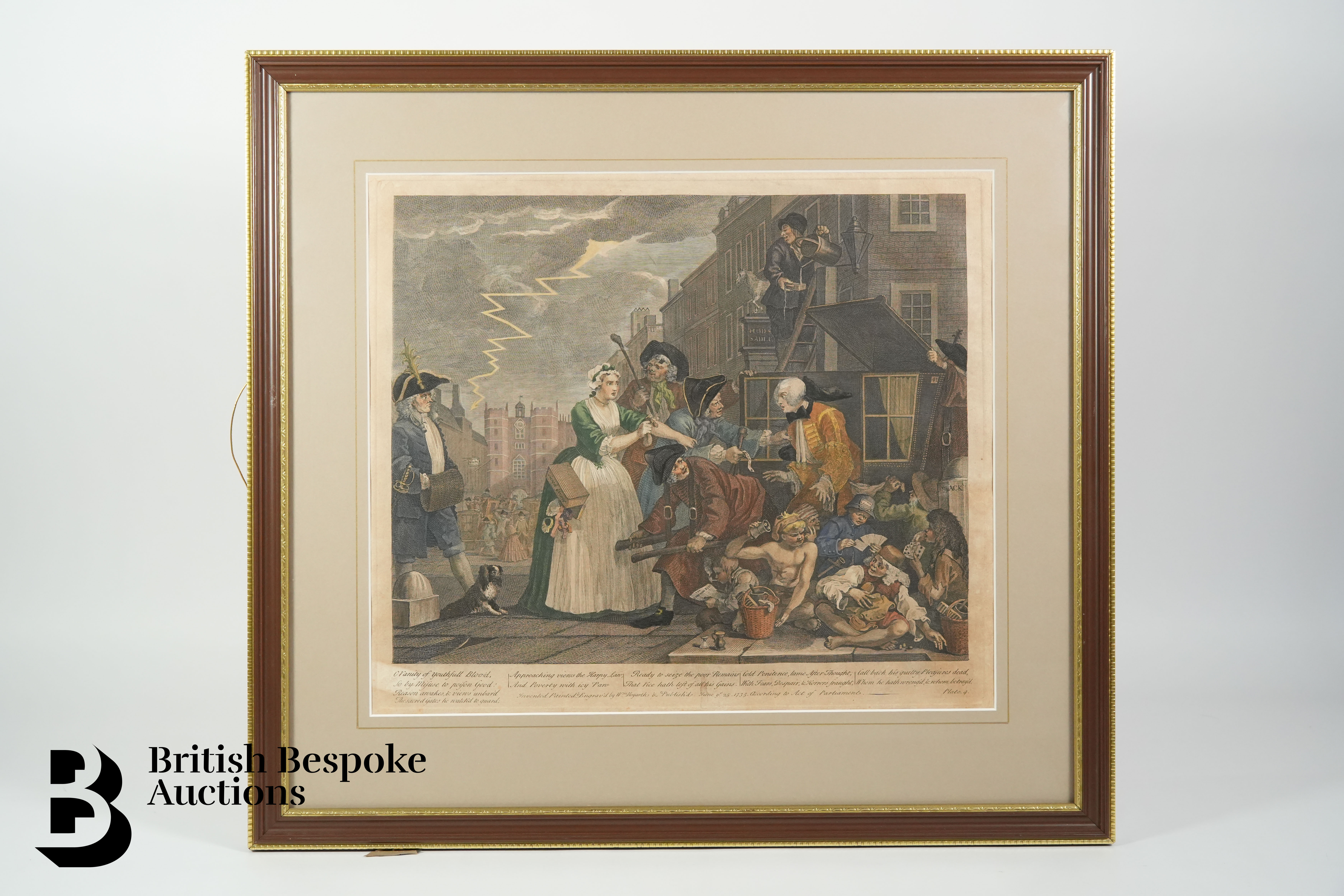 William Hogarth - The Rake's Progress Series - Image 2 of 8