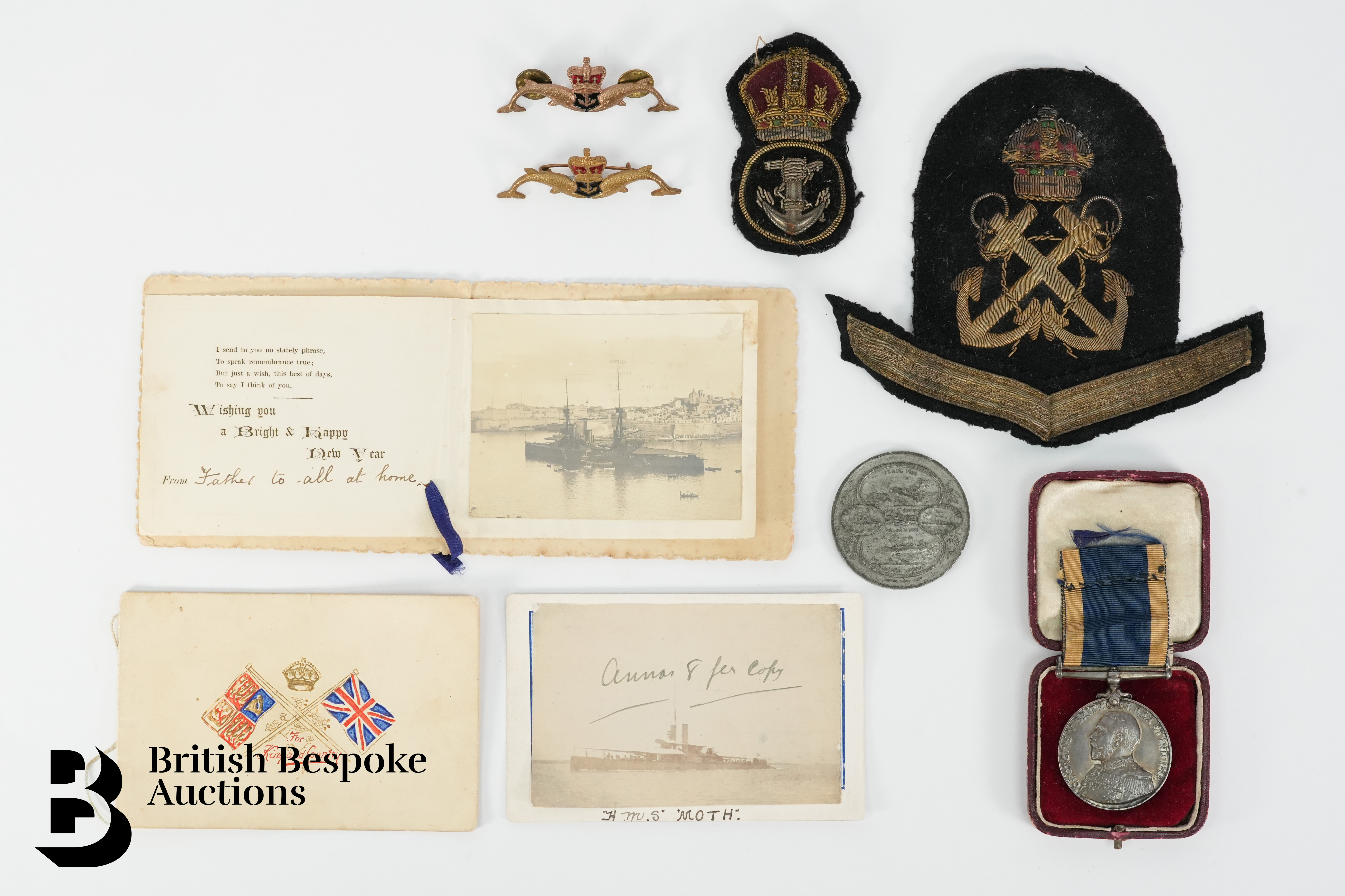 Royal Navy Long Service and Good Conduct Medal - Image 5 of 8