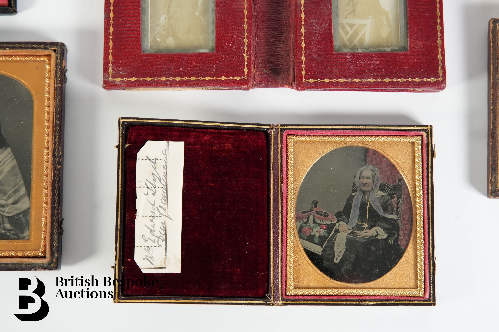 19th Century Named Sitter Daguerreotype - Bild 3 aus 8