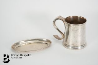 Silver Christening Mug