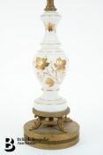 Early 20th Century Glass Lamp