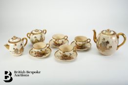 Japanese Satsuma Tea Set