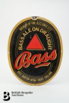 Vintage Bass Oval Plaque