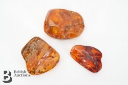 Three Pieces of Amber