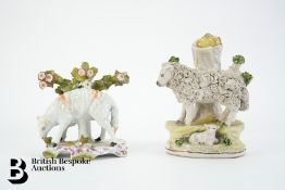 Staffordshire Spill Vase