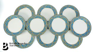 Ten William Guerin & Co Limoges Plates